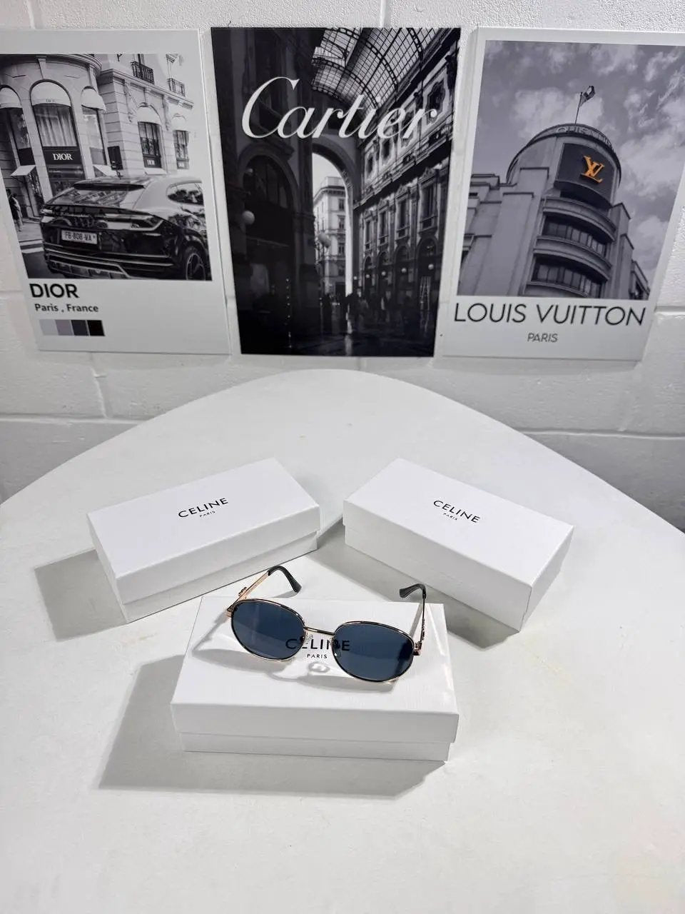 CLN SUNGLASSES GOLD WOMEN by Stock supplier