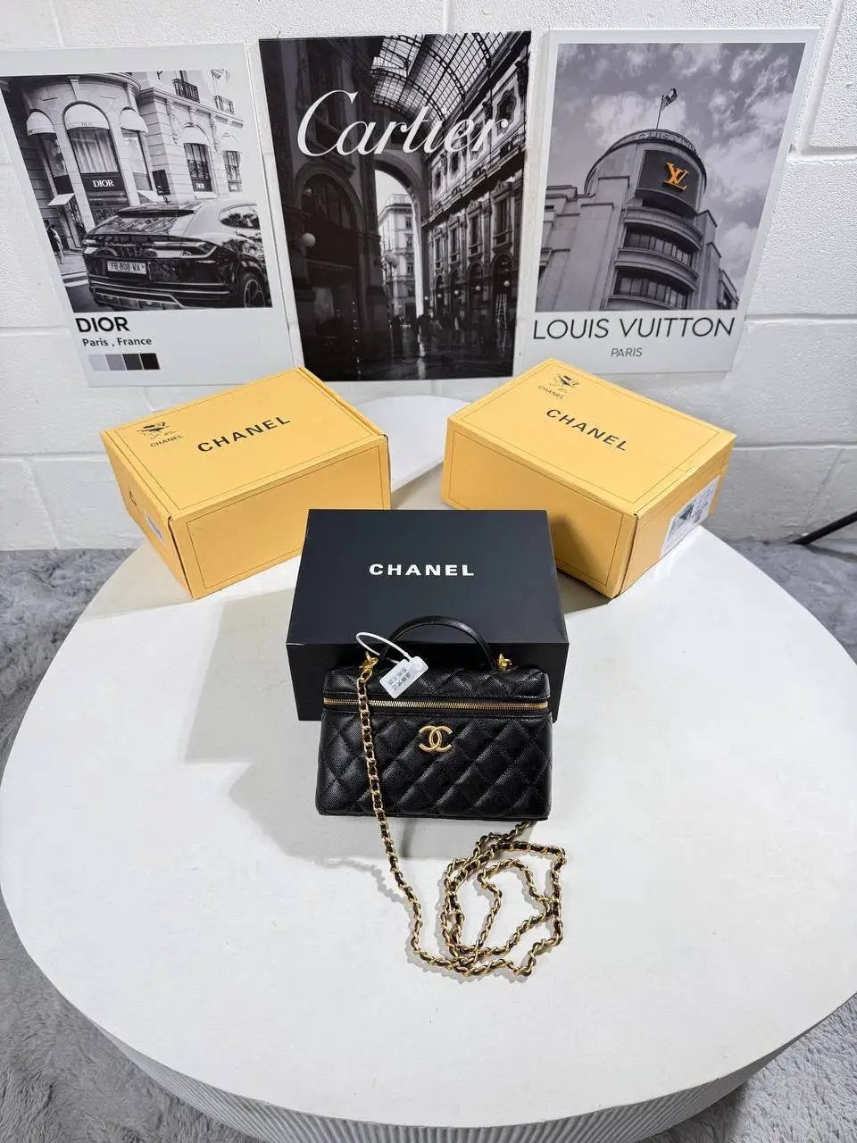 CHNL VANITY MINI BAG Stock supplier