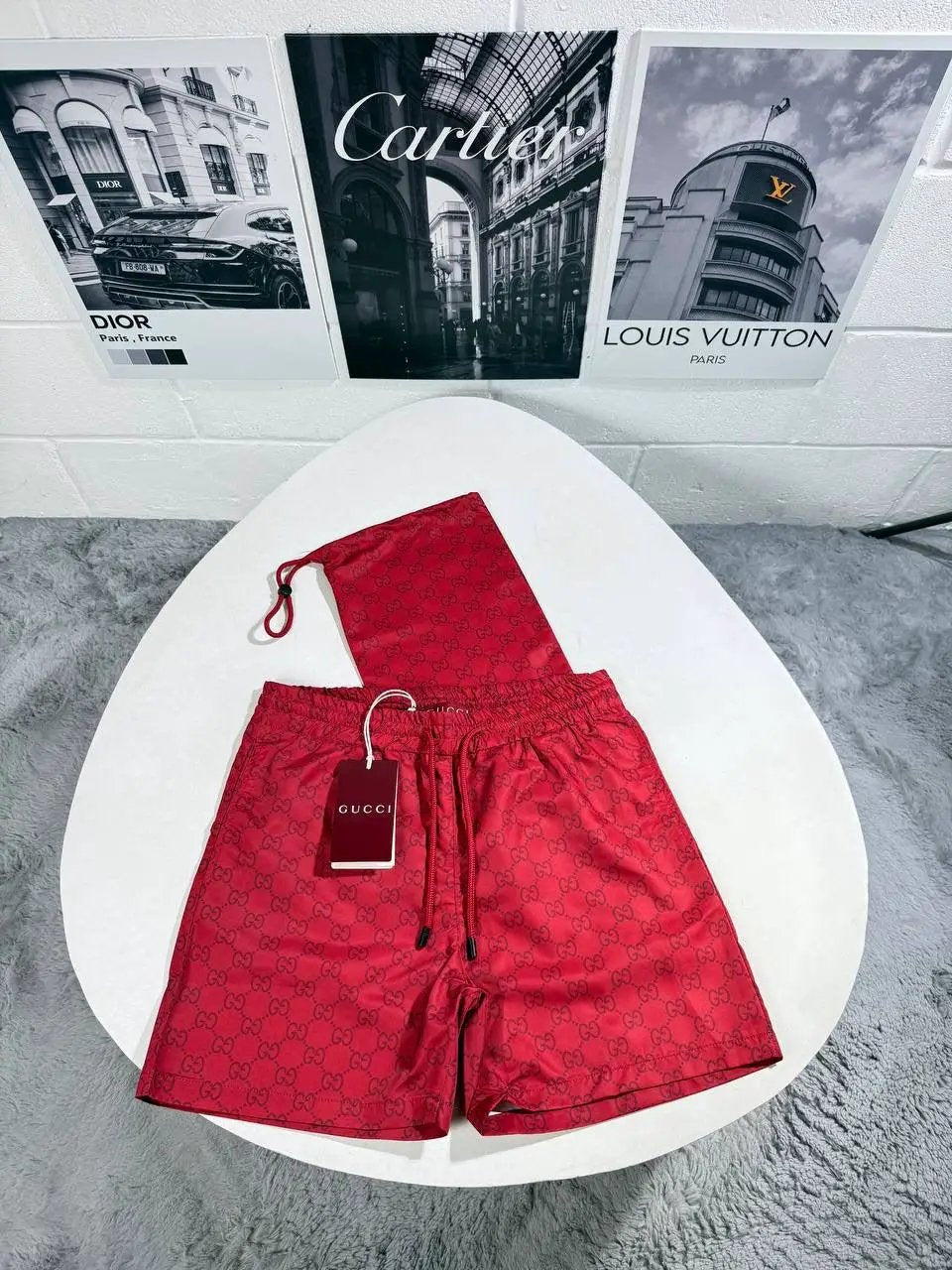 UCCI SHORTS RED Stock supplier