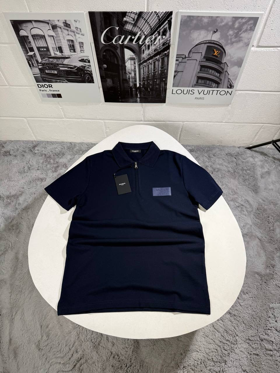 BLMN ZIP UP POLO