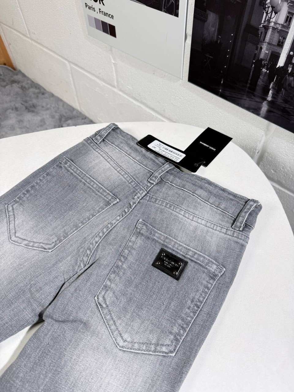 D&G JEANS KIDS GREY