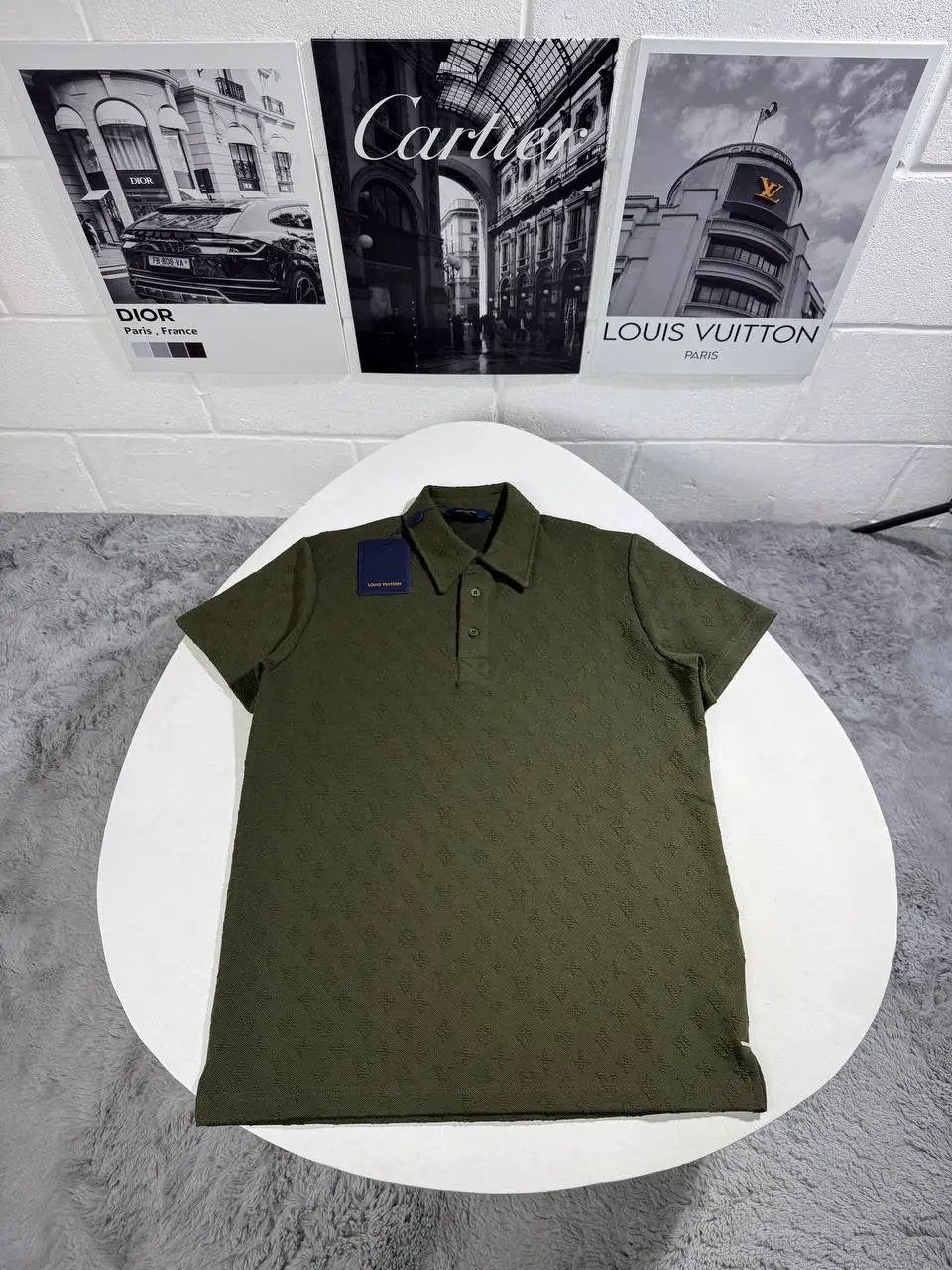LVE DAMIER PRINT POLO by Stock supplier