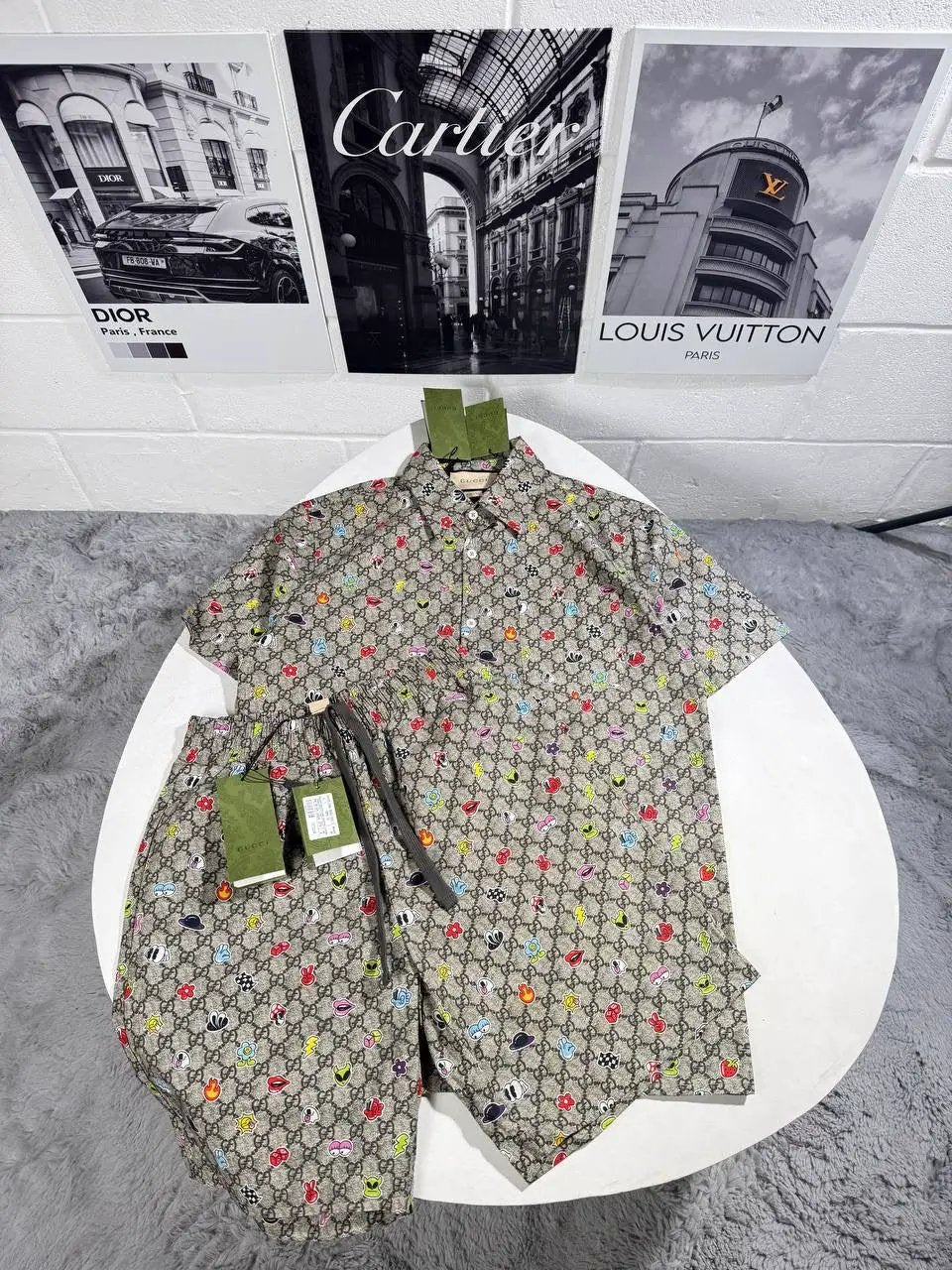 UCCI PRINT SHORTSET by Stock supplier