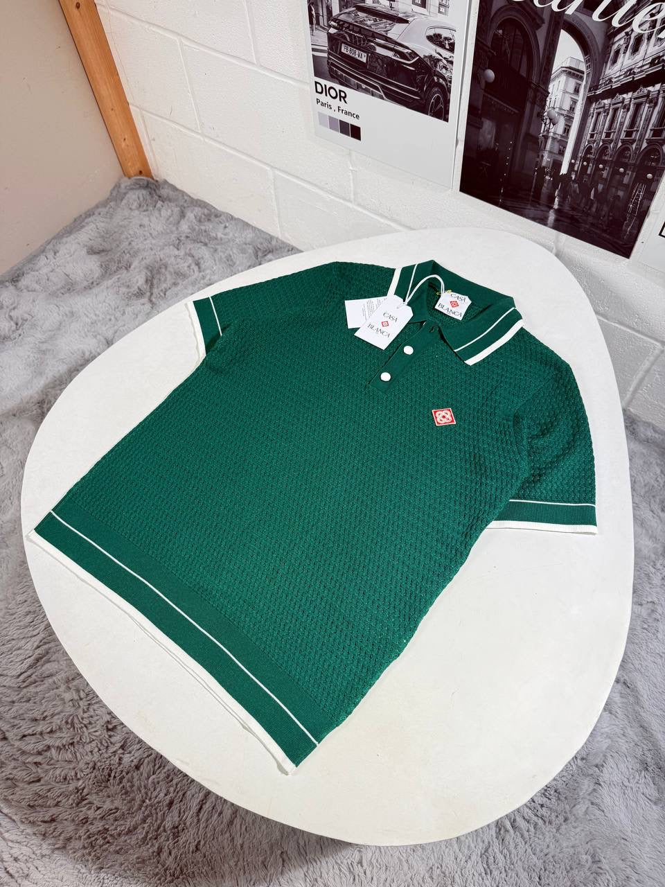 CASA KNITTED POLO