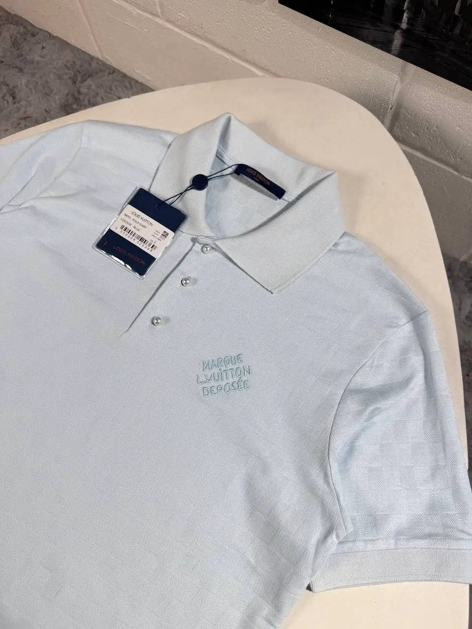 LVE DAMIER POLO BABY BLUE by Stock supplier