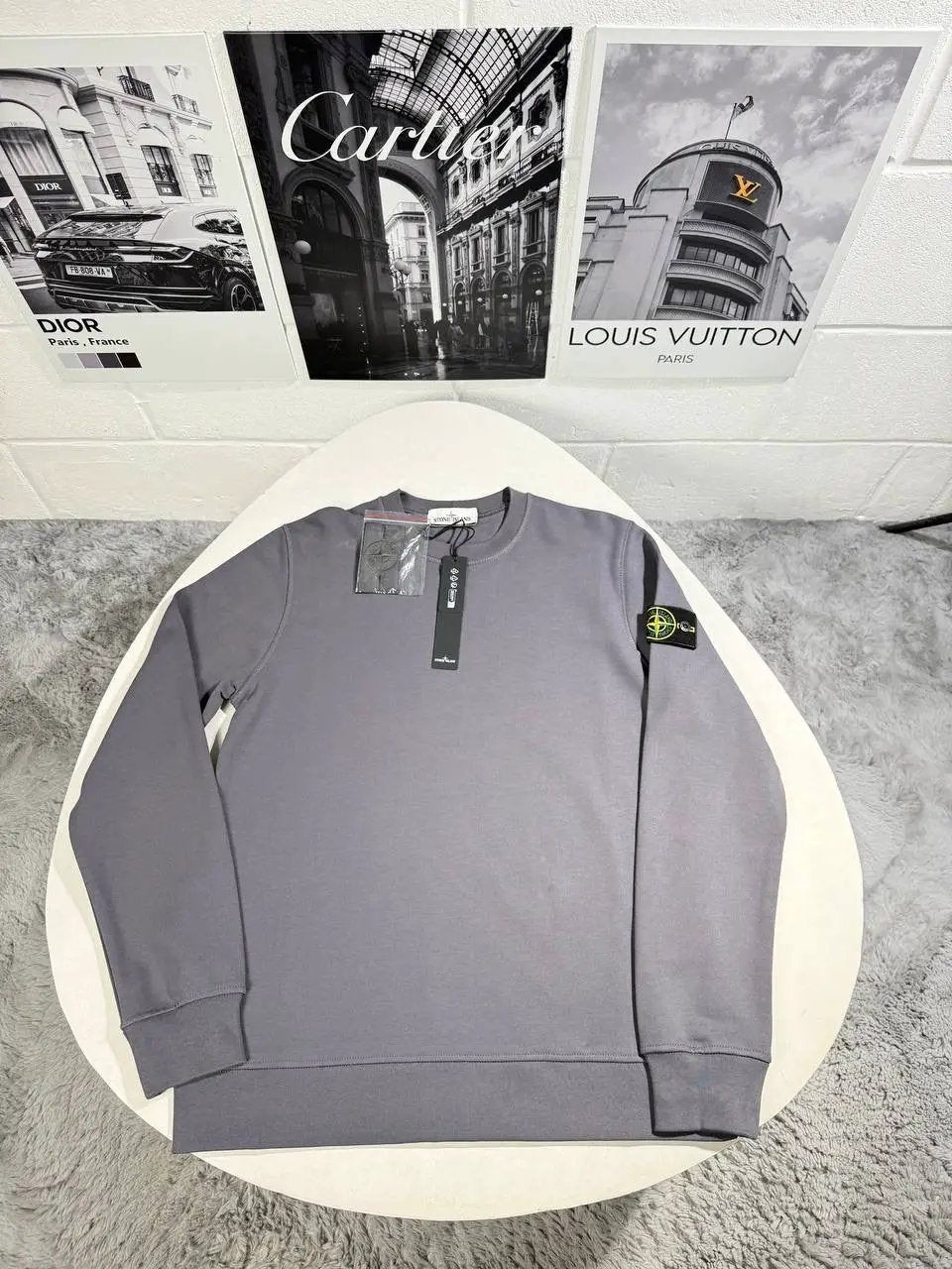 SI DOUBLE BADGE SWEATSHIRT by Stock supplier
