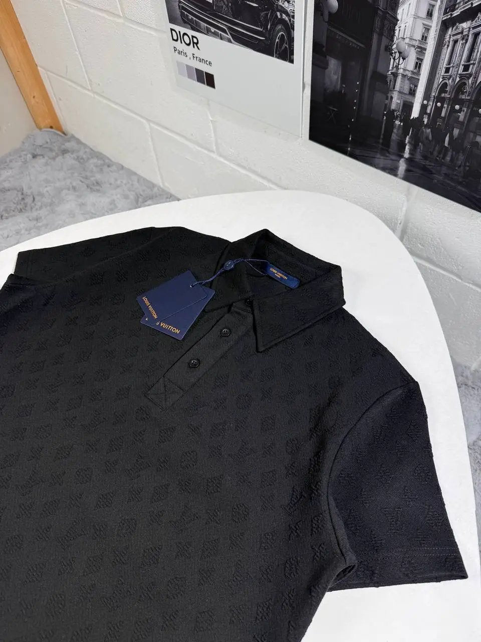 LVE DAMIER PRINT POLO by Stock supplier