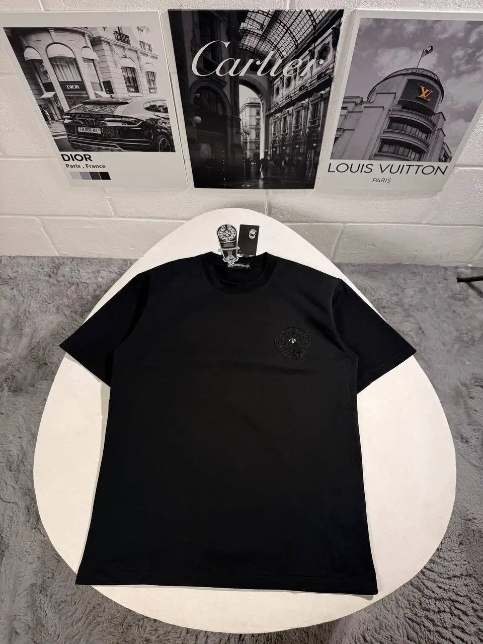 CHROME H TSHIRT Stock supplier