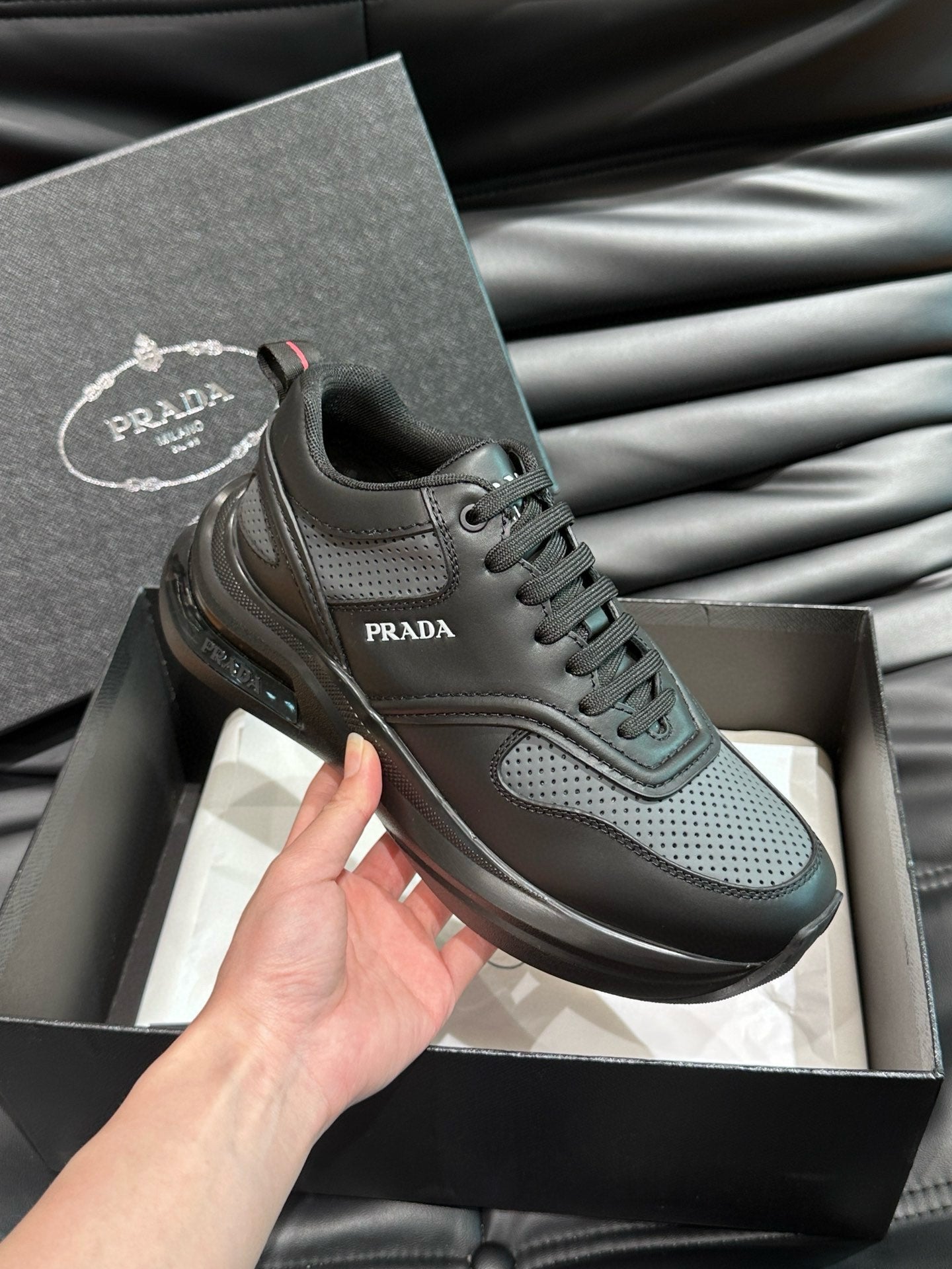 RADA BLACK TRAINERS (pre-order)
