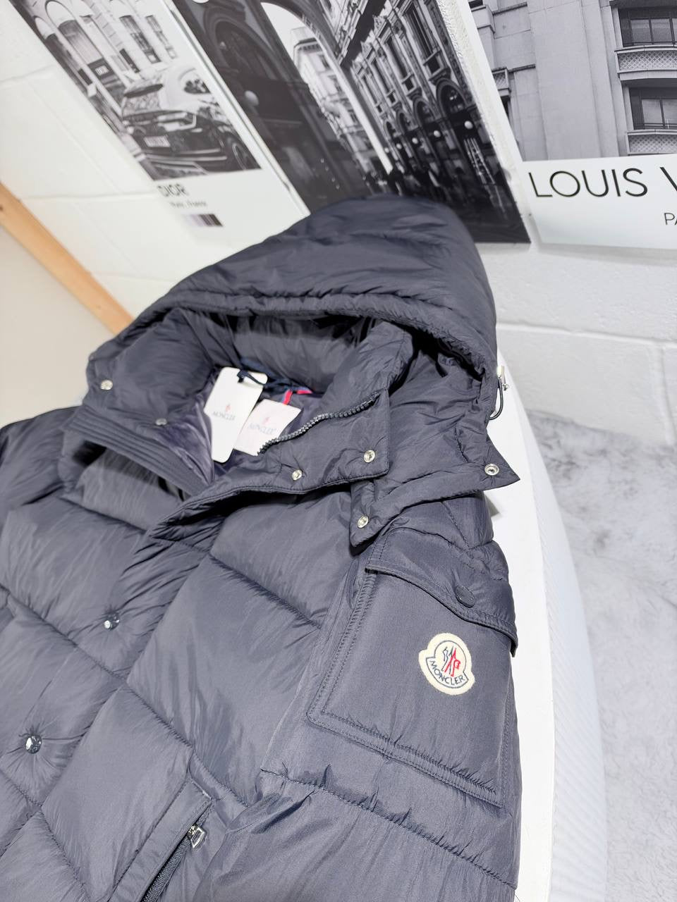 MNCLR MAYA 70 COAT NAVY