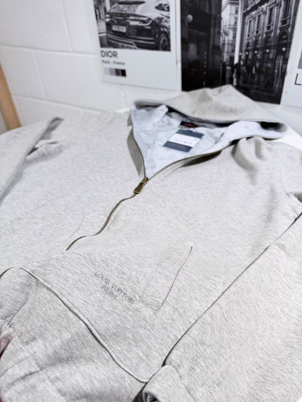 LVE MONOGRAM REVERSIBLE HOODIE