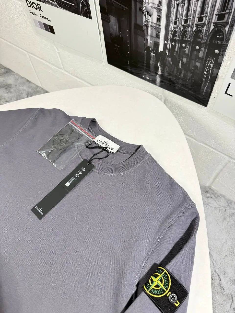 SI DOUBLE BADGE SWEATSHIRT by Stock supplier