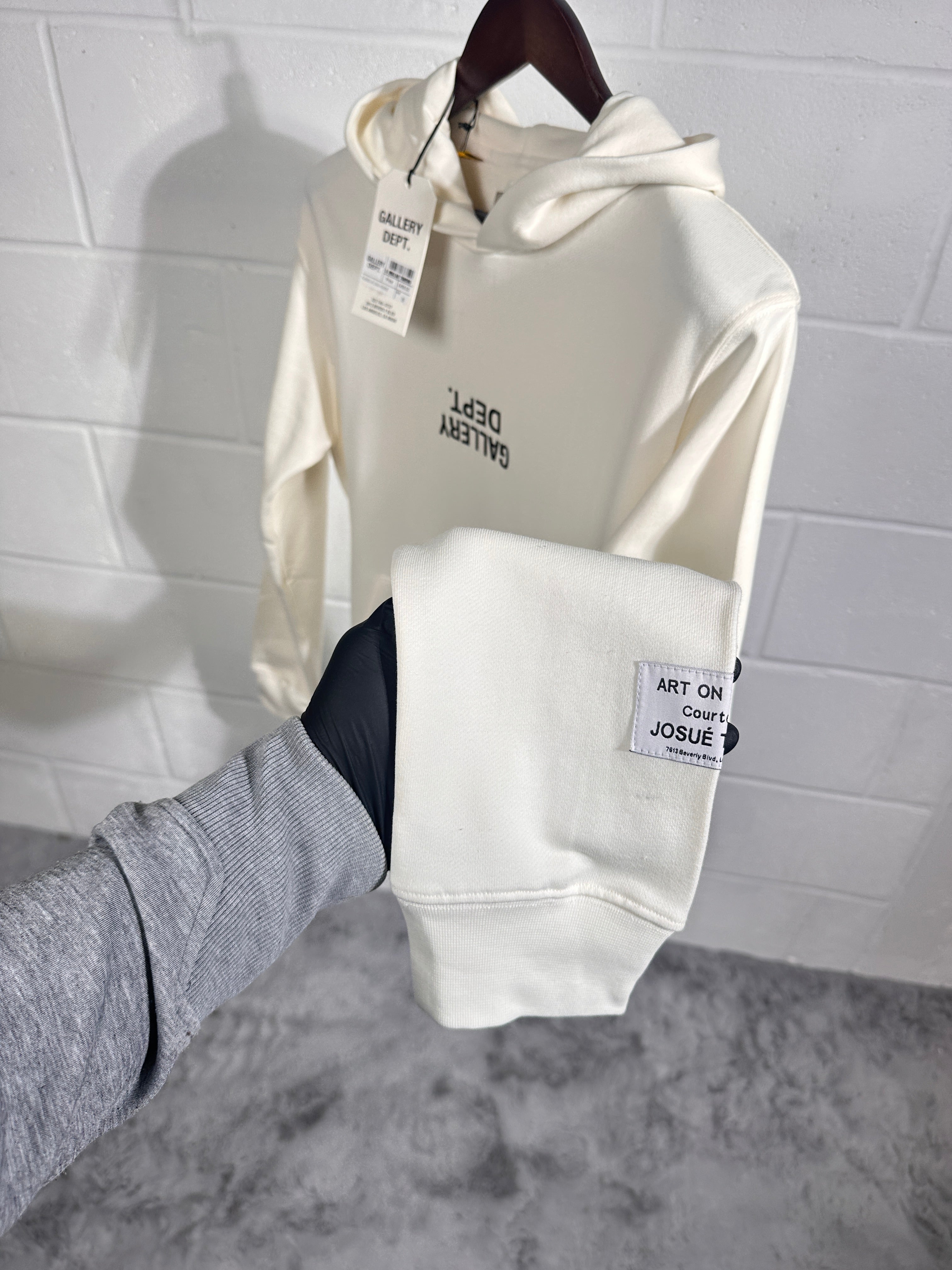 Gallery dept hoodie white