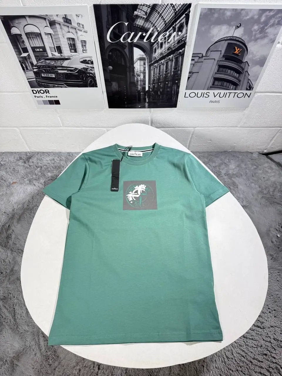 SI T SHIRT GREEN by Stock supplier