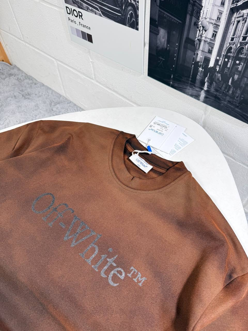 OFF W LAUNDRY SKATE TSHIRT