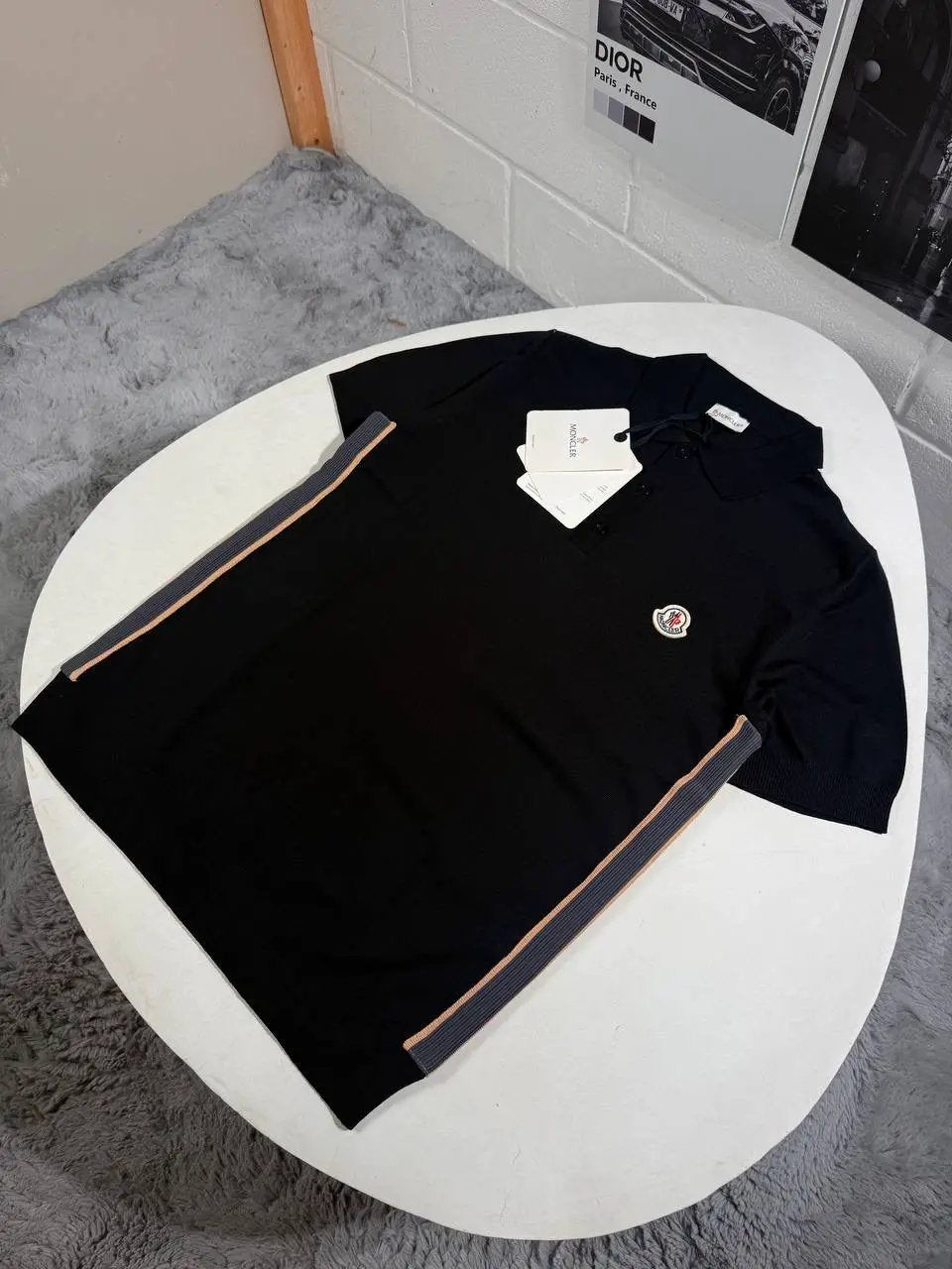 MNCLR KNITTED POLO by Stock supplier