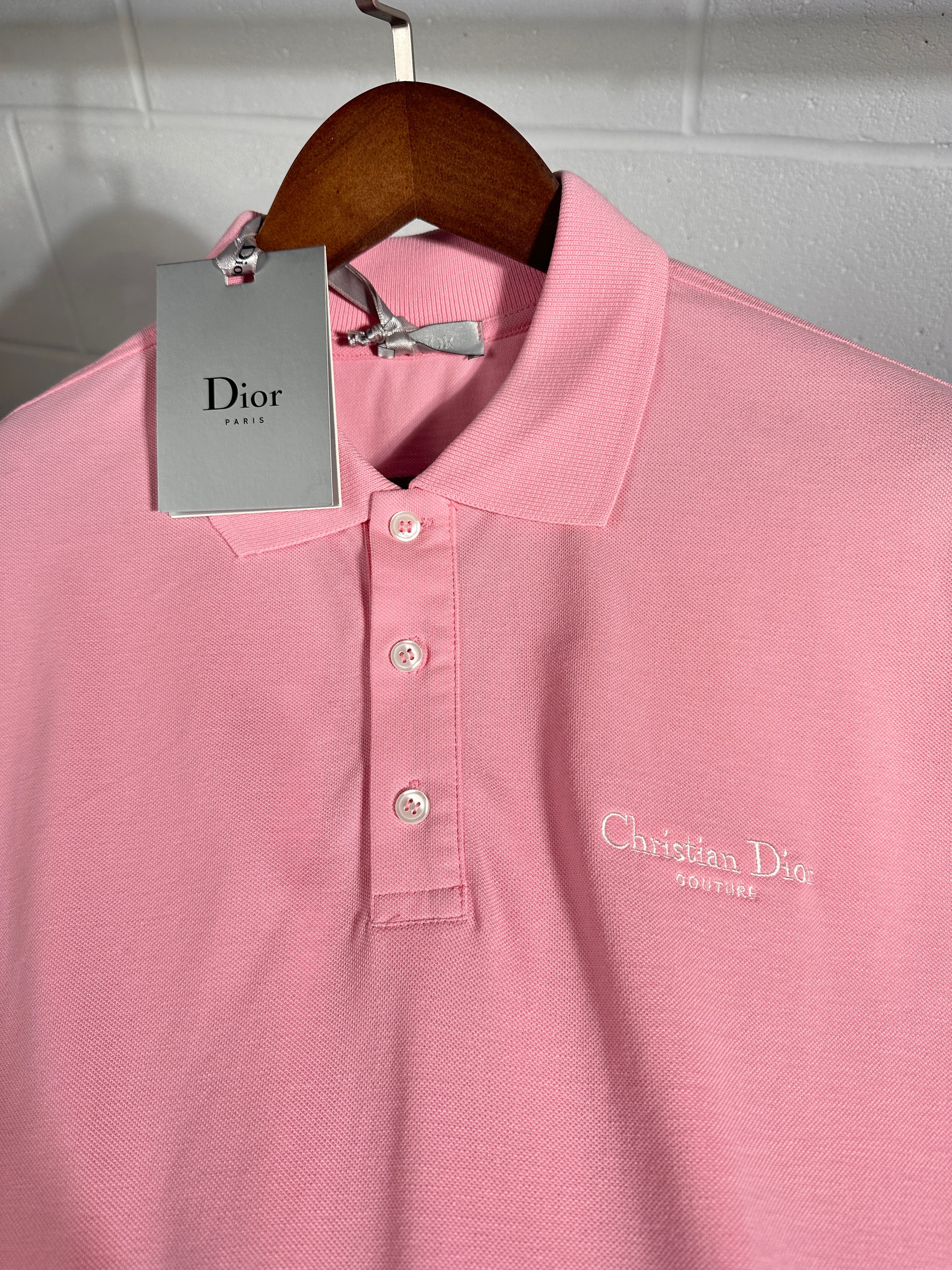 Christian Dior polo pink