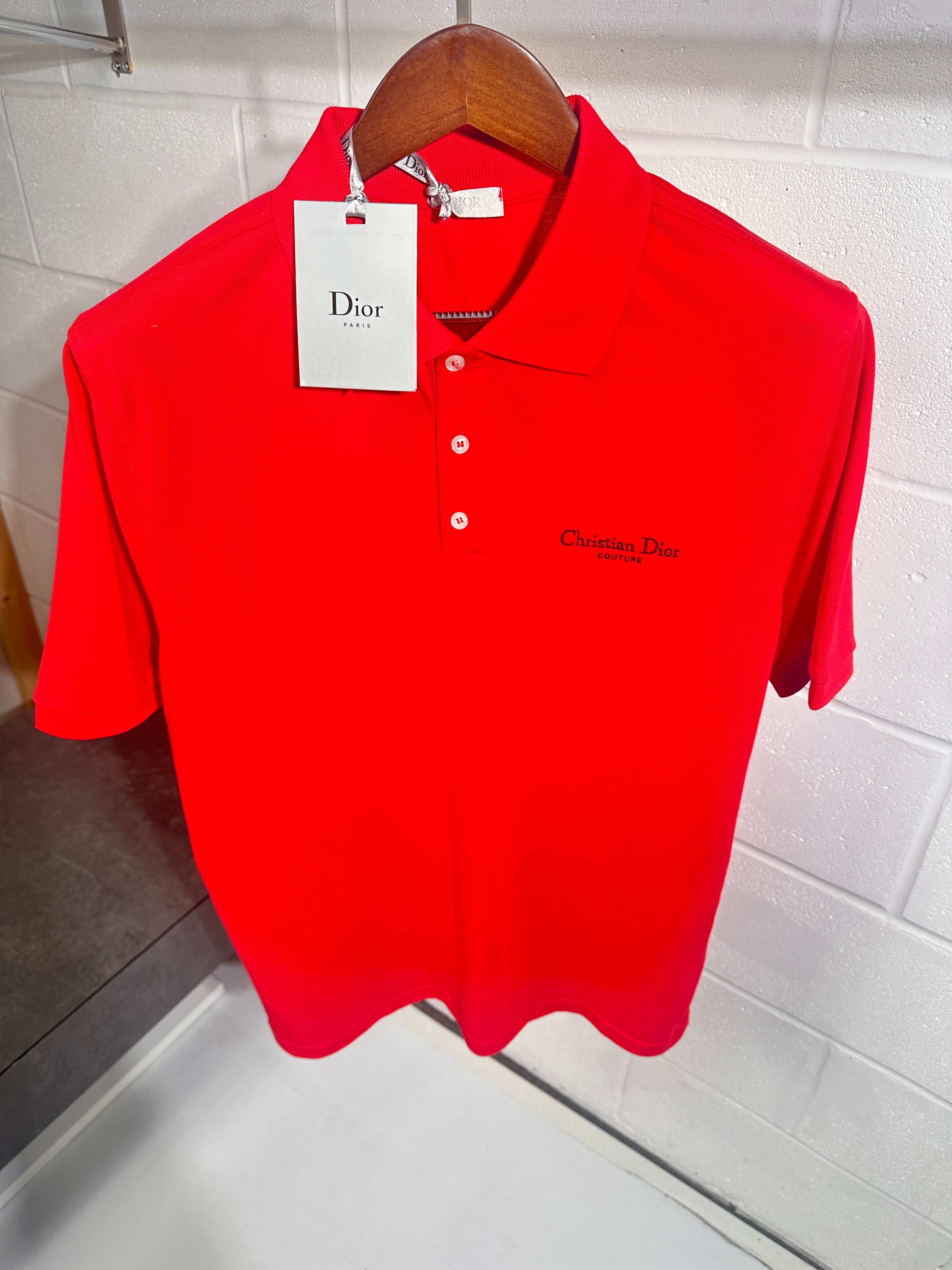 Christian Dior polo red