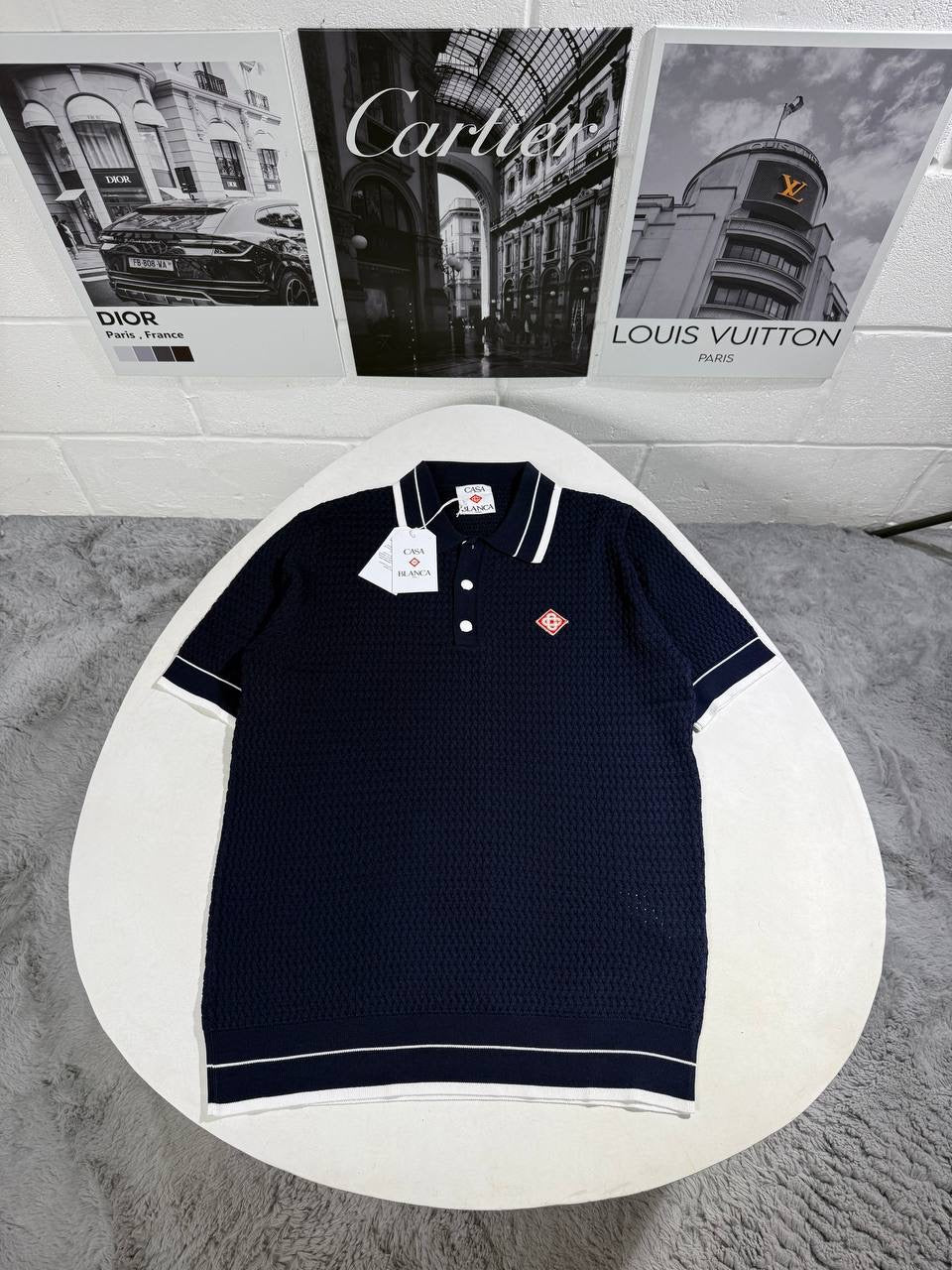 CASA KNITTED POLO