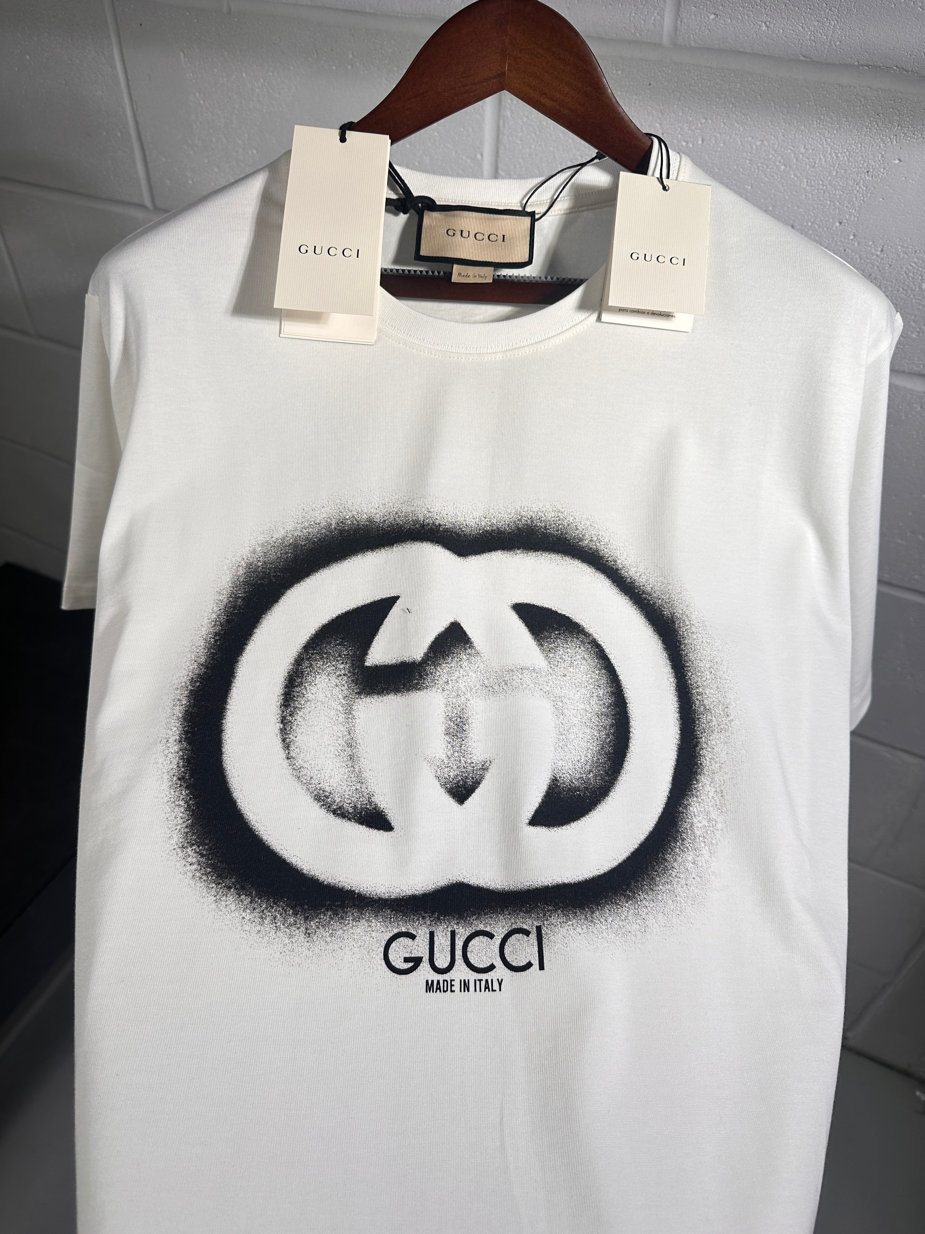 Gucci tee white (oversized)