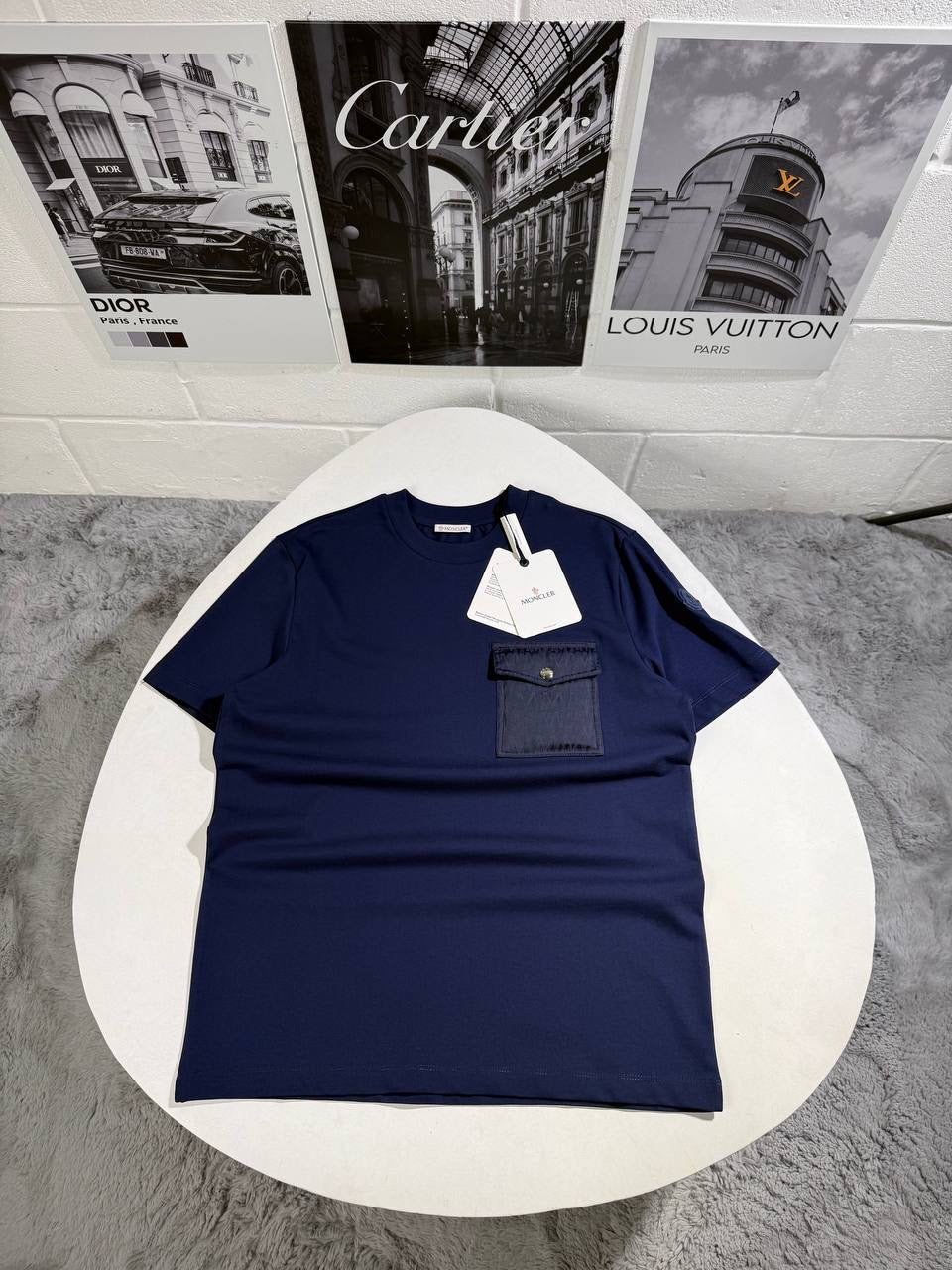 MNCLR PATCH LOGO POCKET TSHIRT