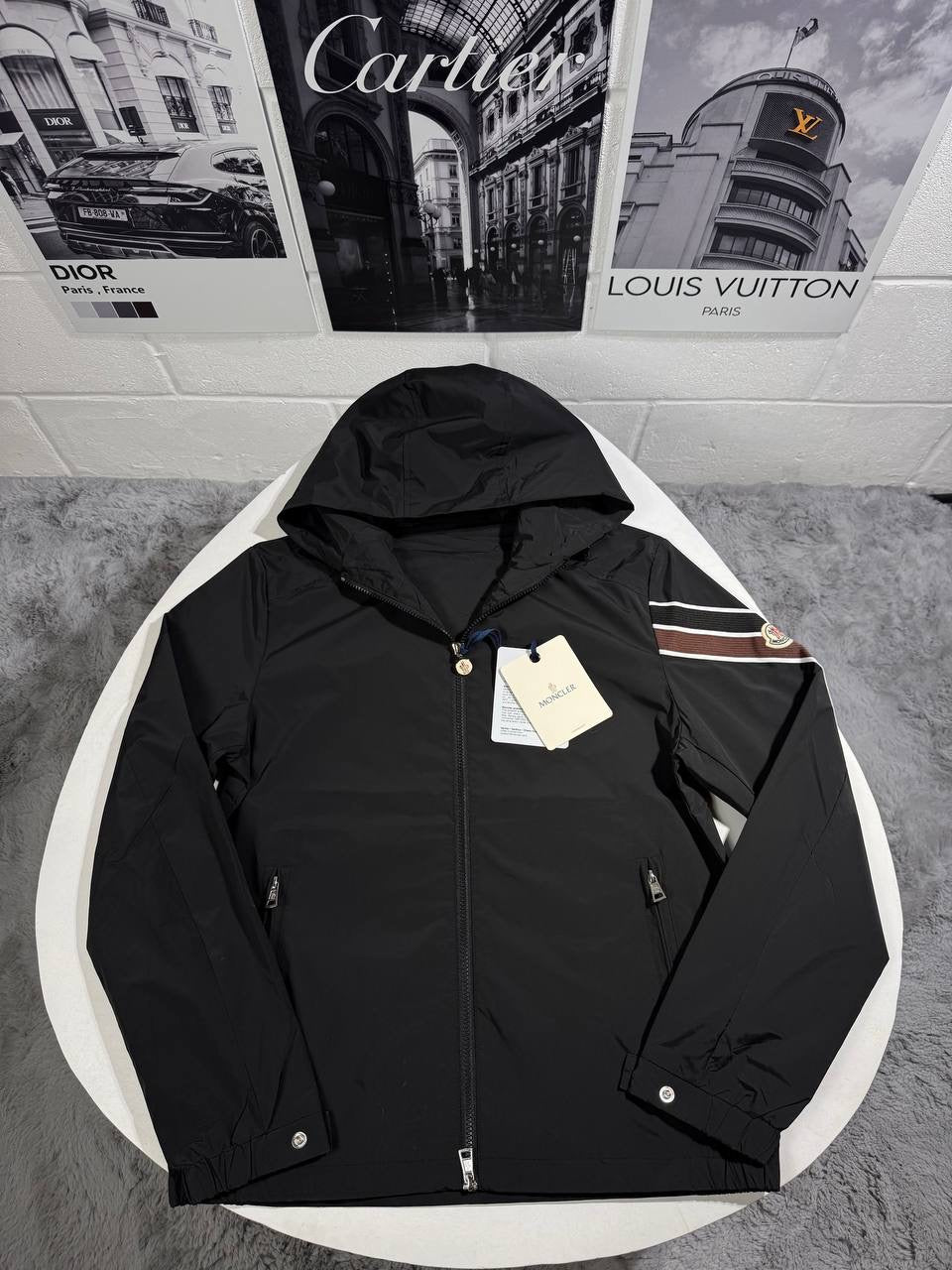 MNCLR CLAUT WINDBREAKER BLACK