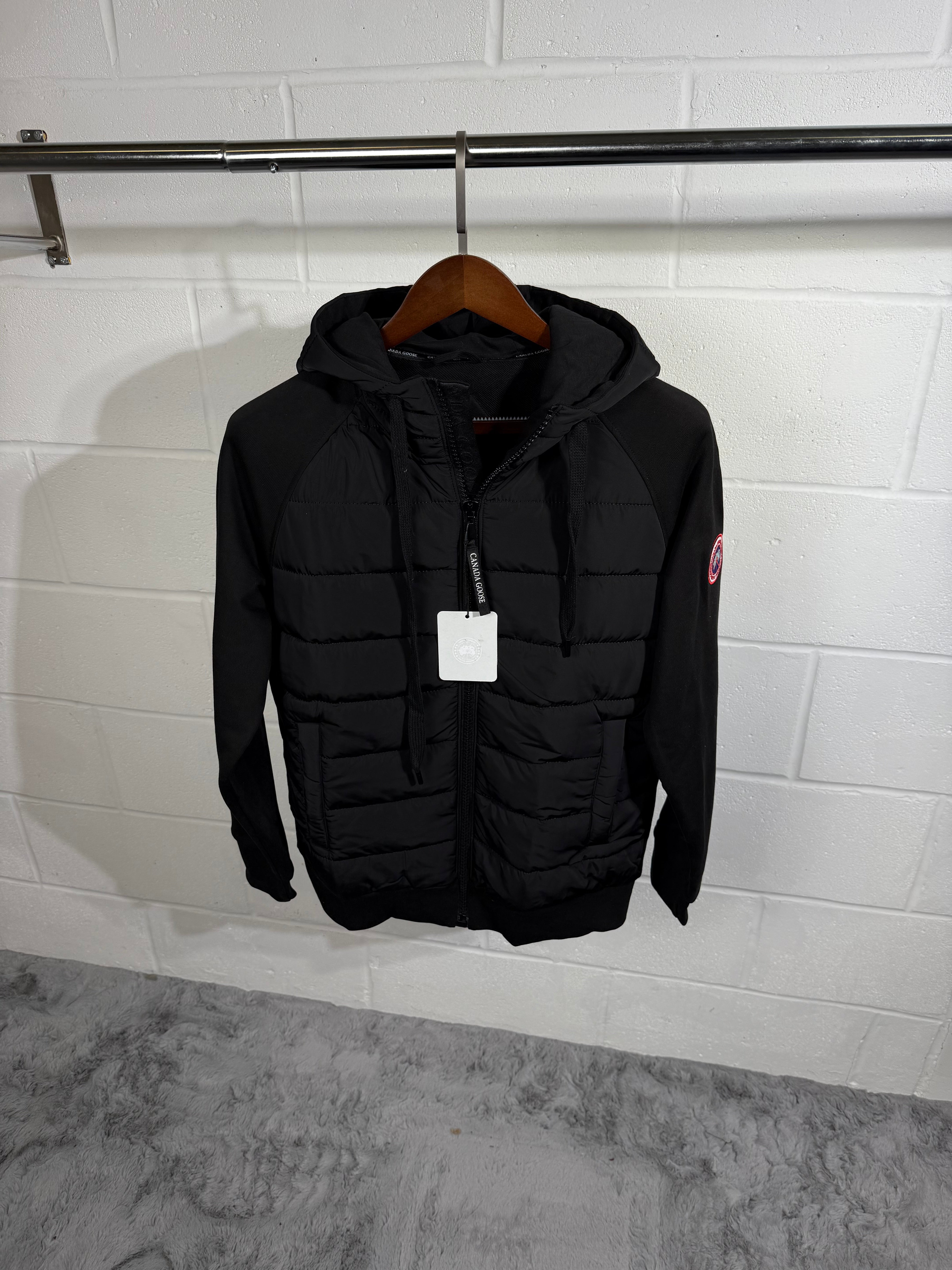 Canada goose padded jacket black