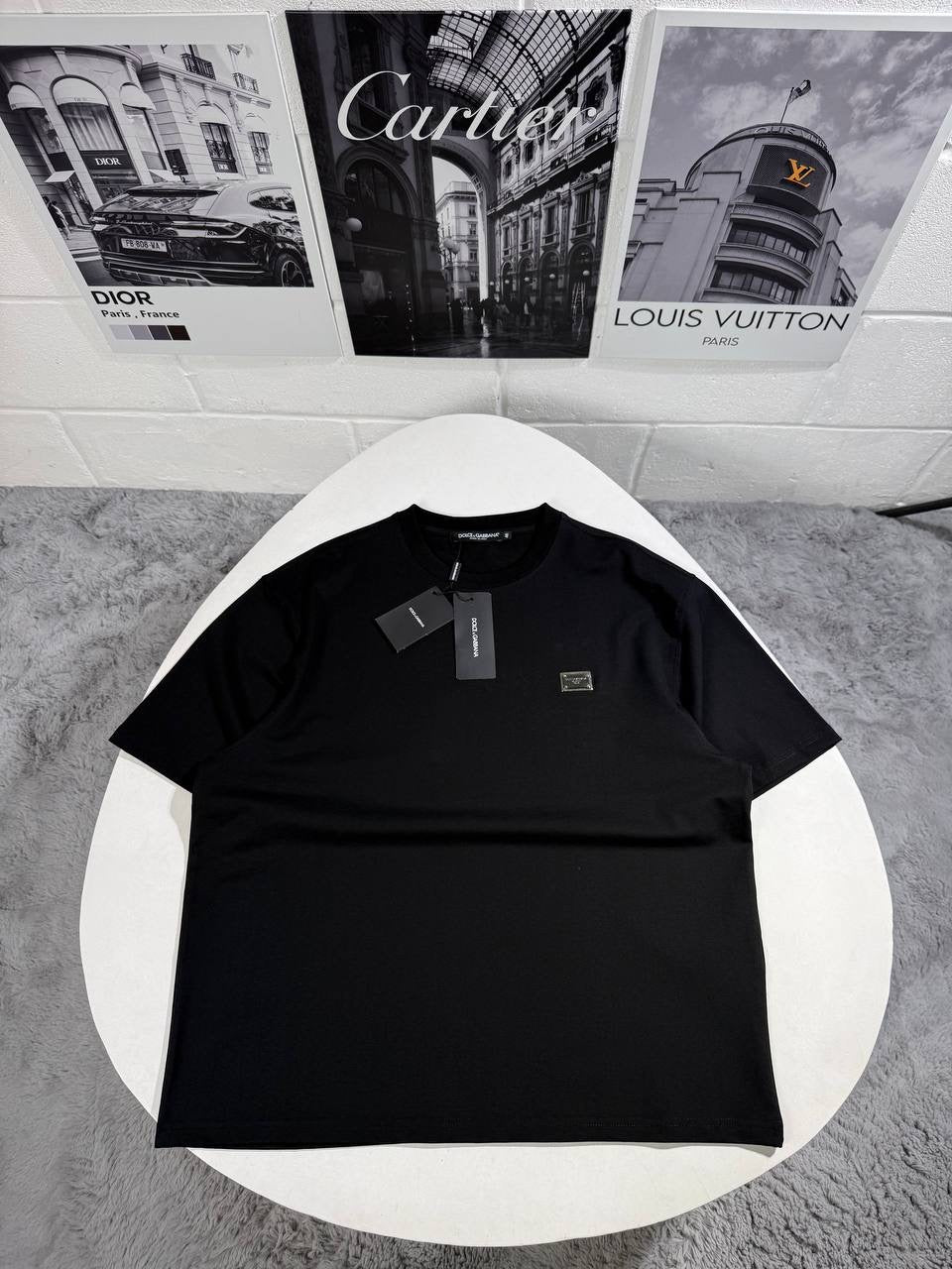 D&G T SHIRT BLACK