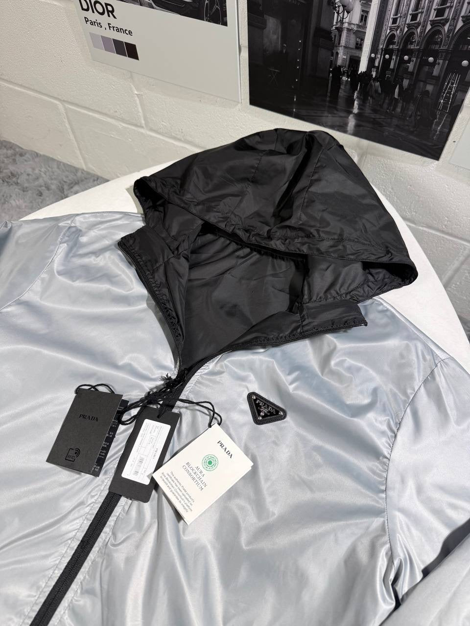 RADA RE-NYLON REVERSIBLE GREY/BLACK