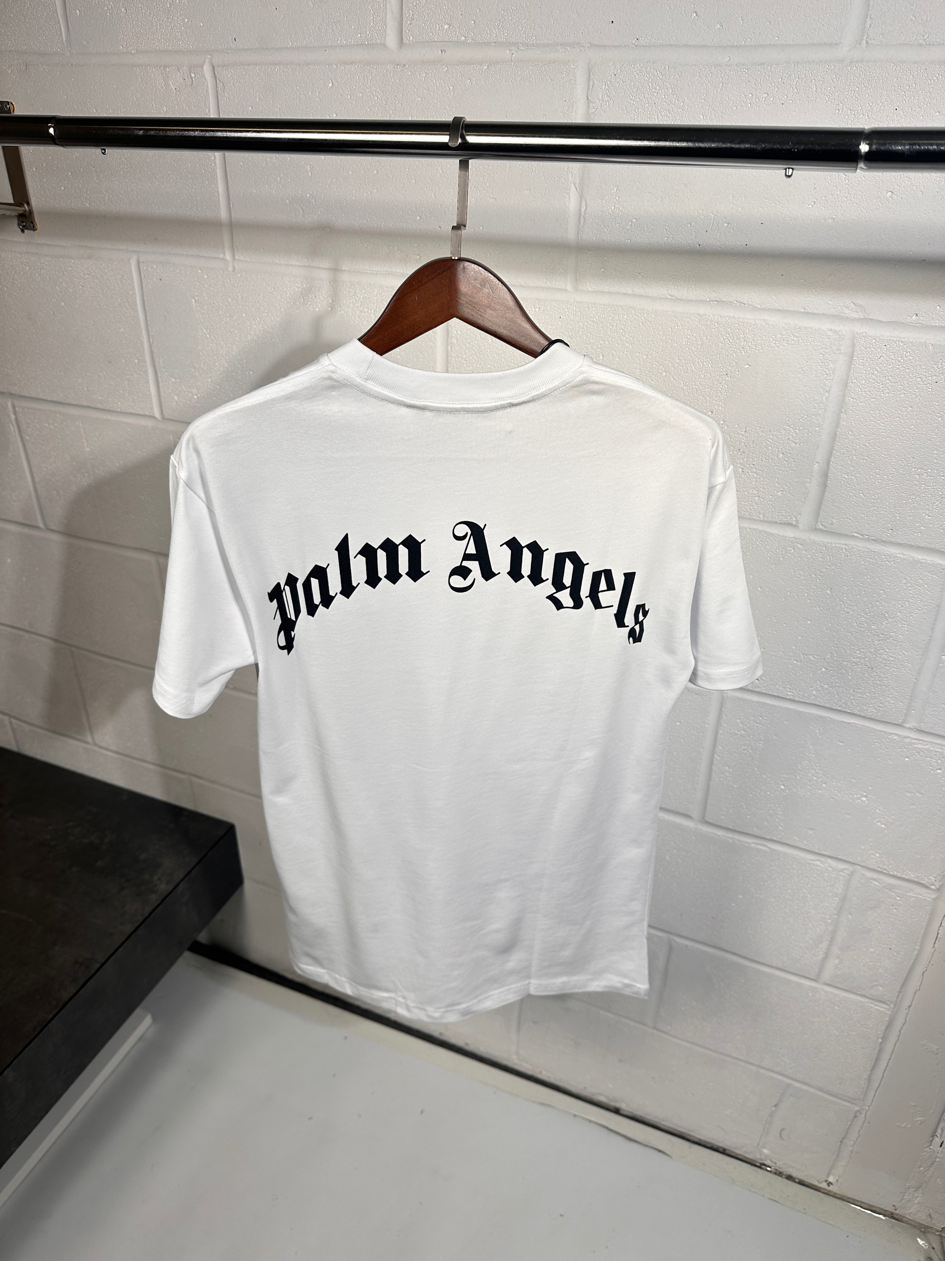 Palm angel teddy tee white