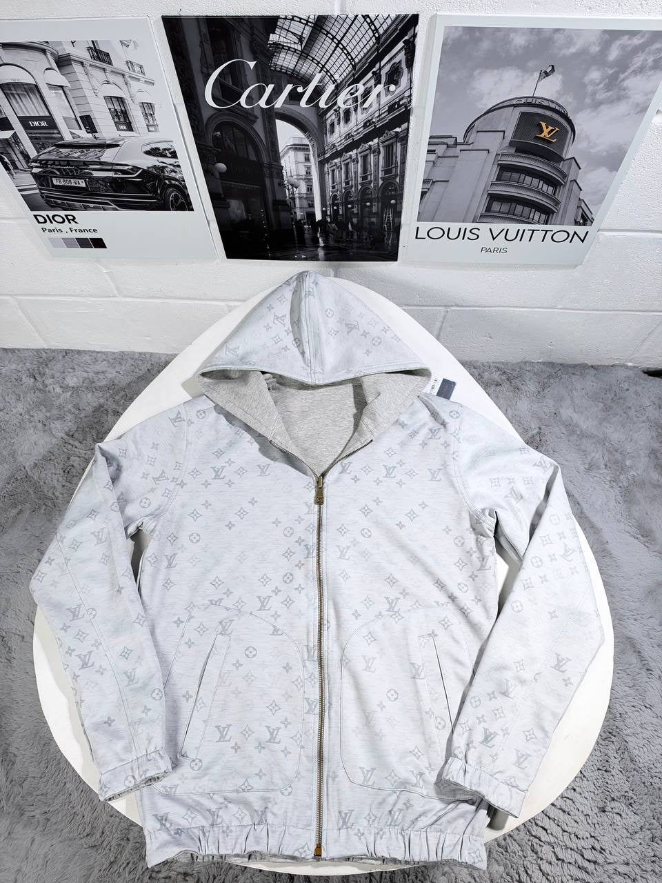 LVE MONOGRAM REVERSIBLE HOODIE
