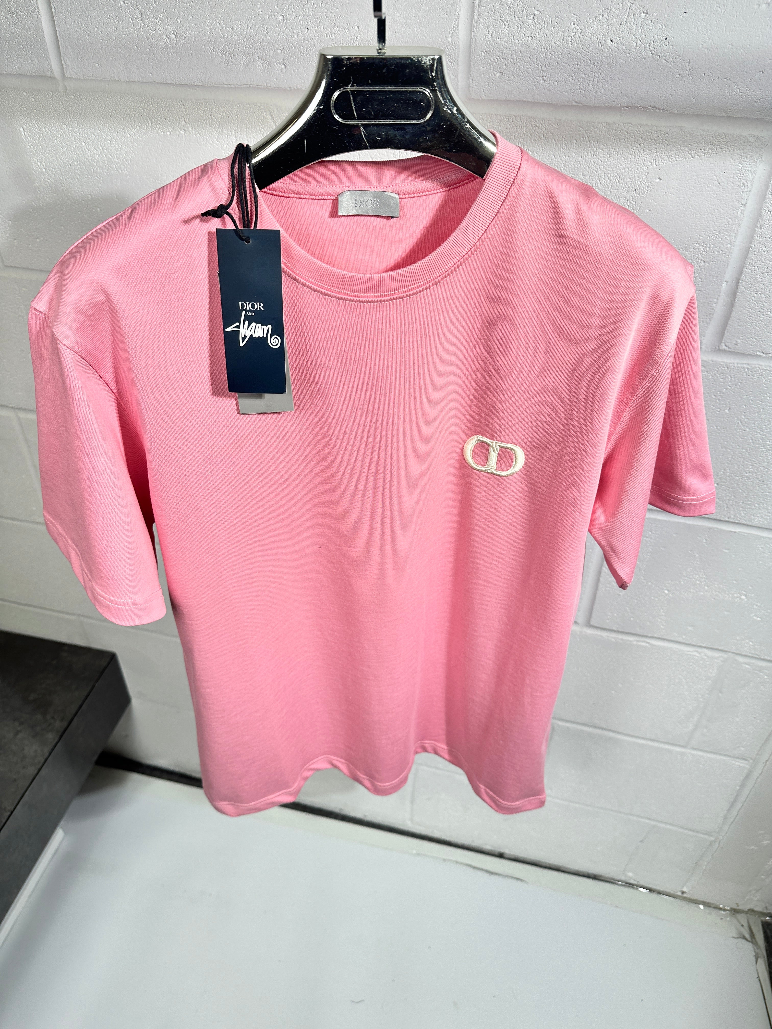 Dior CD pink tee