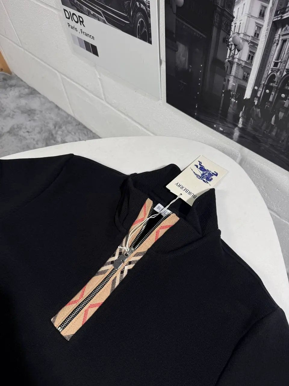 BURB QUARTER ZIP by Stock supplier
