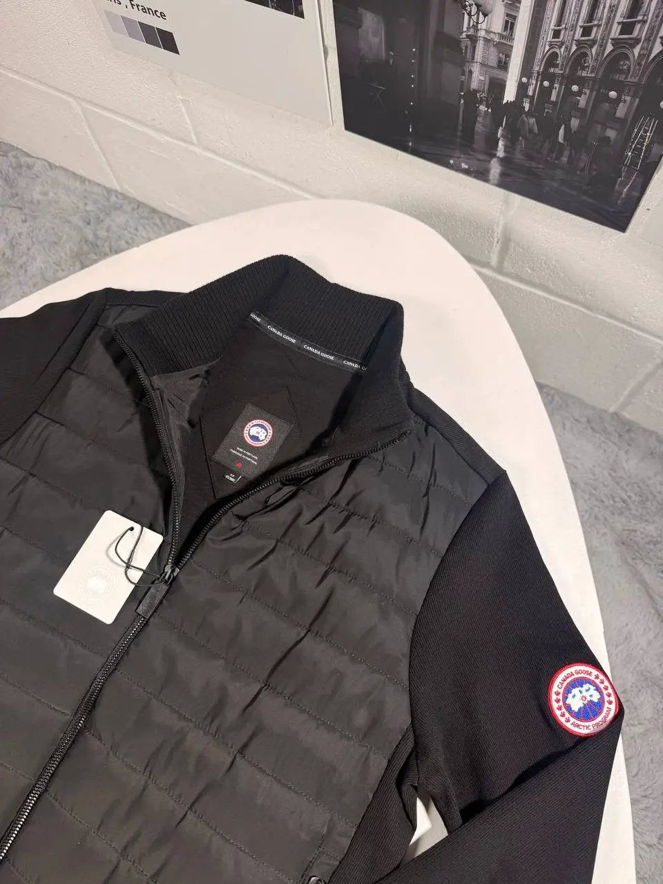 CG HYBRIDGE KNIT JACKET Stock supplier