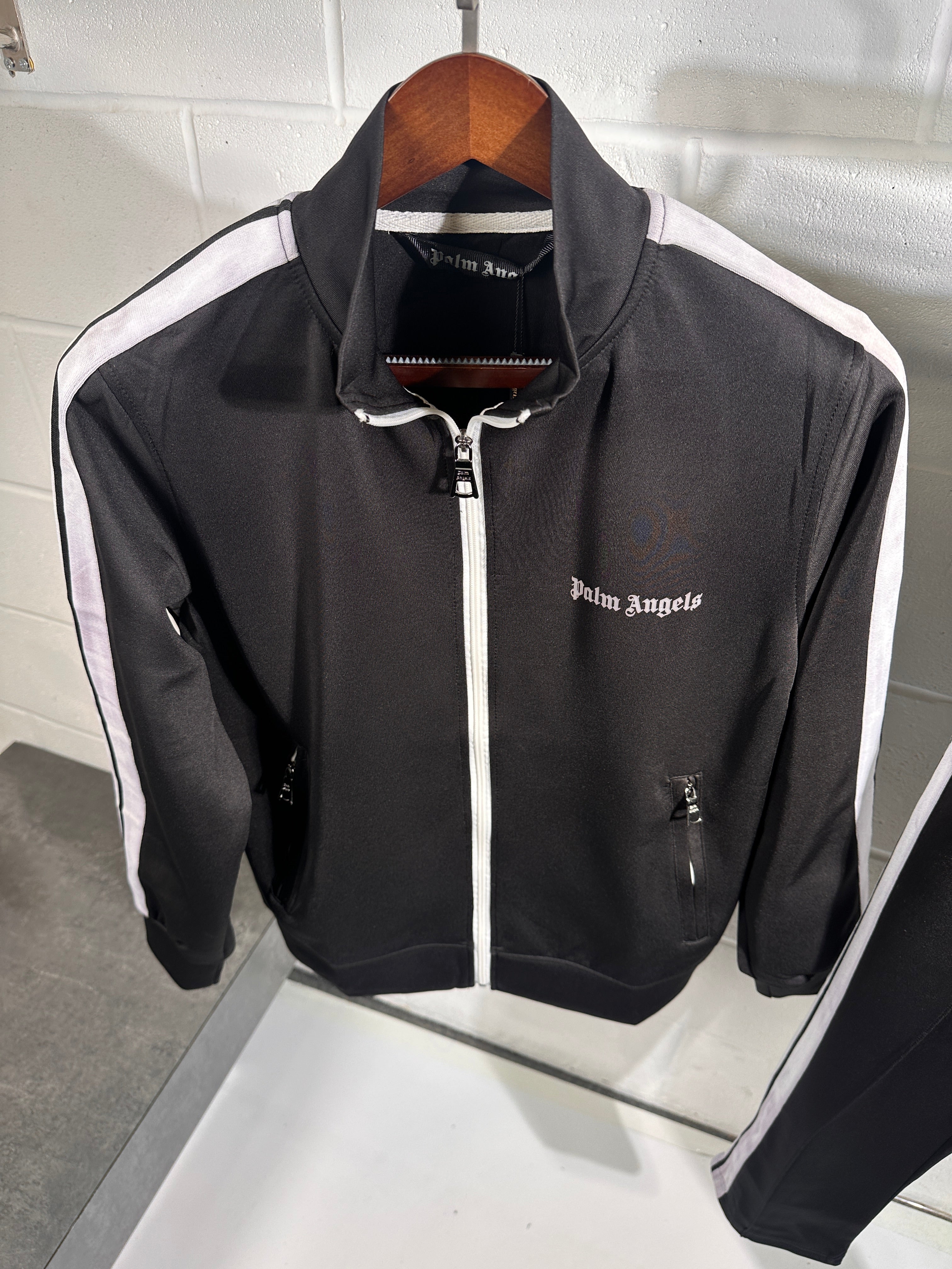 Palm angels tracksuit black