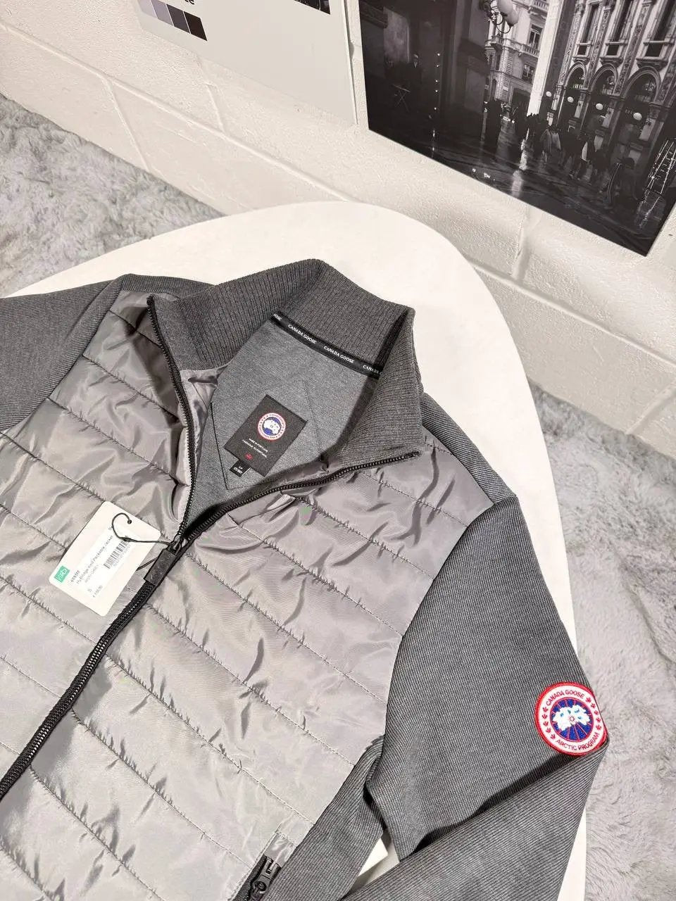 CG HYBRIDGE KNIT JACKET Stock supplier