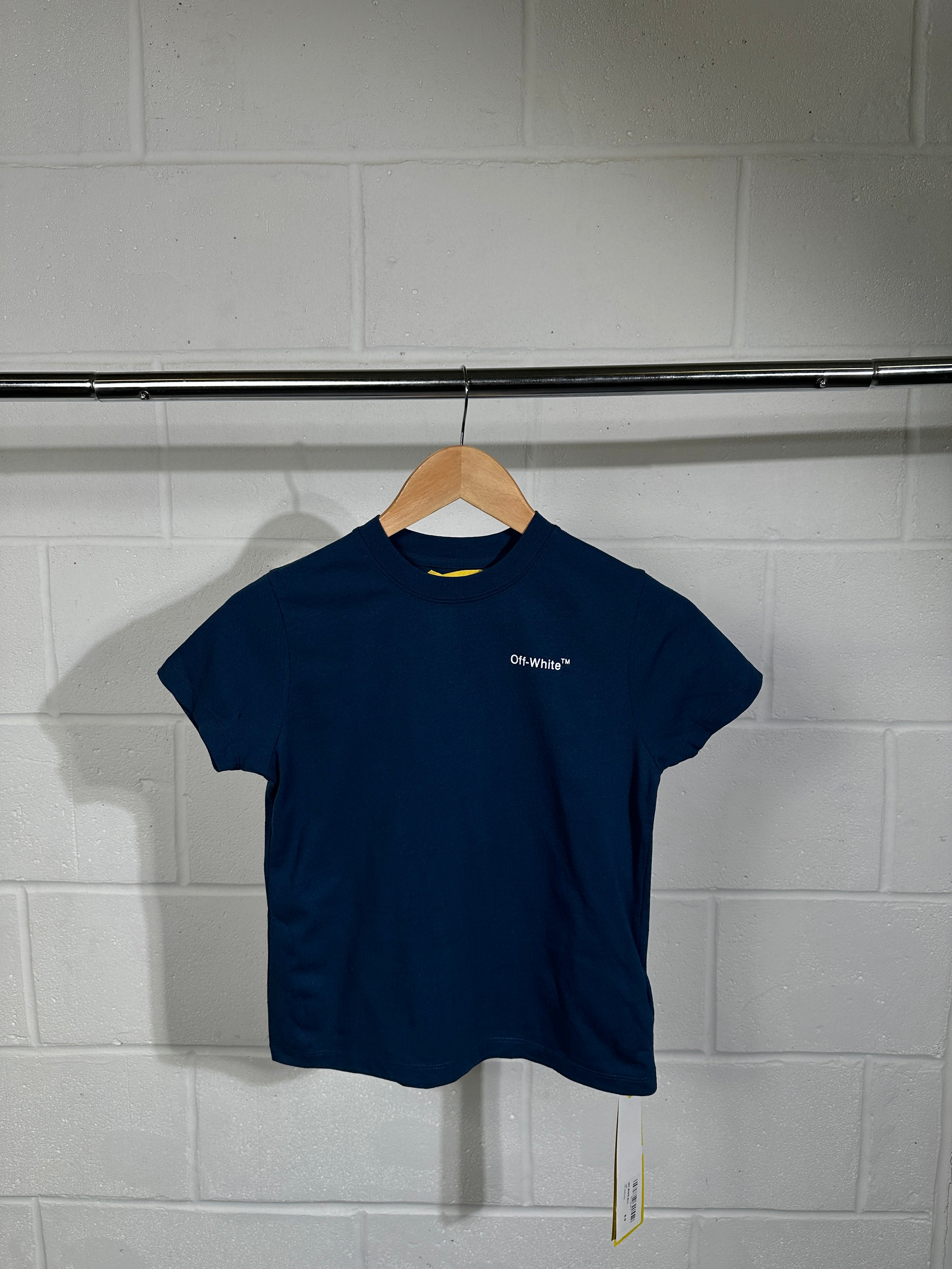 Kids offwhite tshirt navy