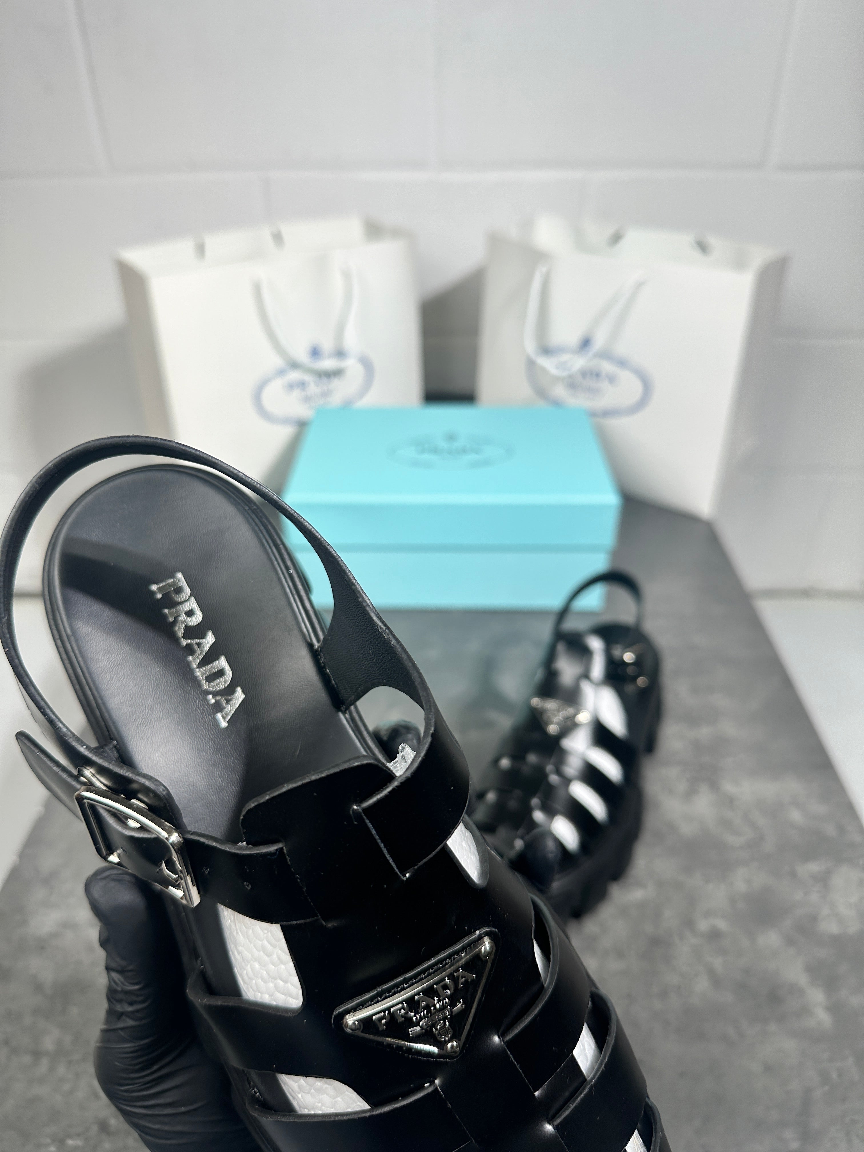 Prada - nylon sandals