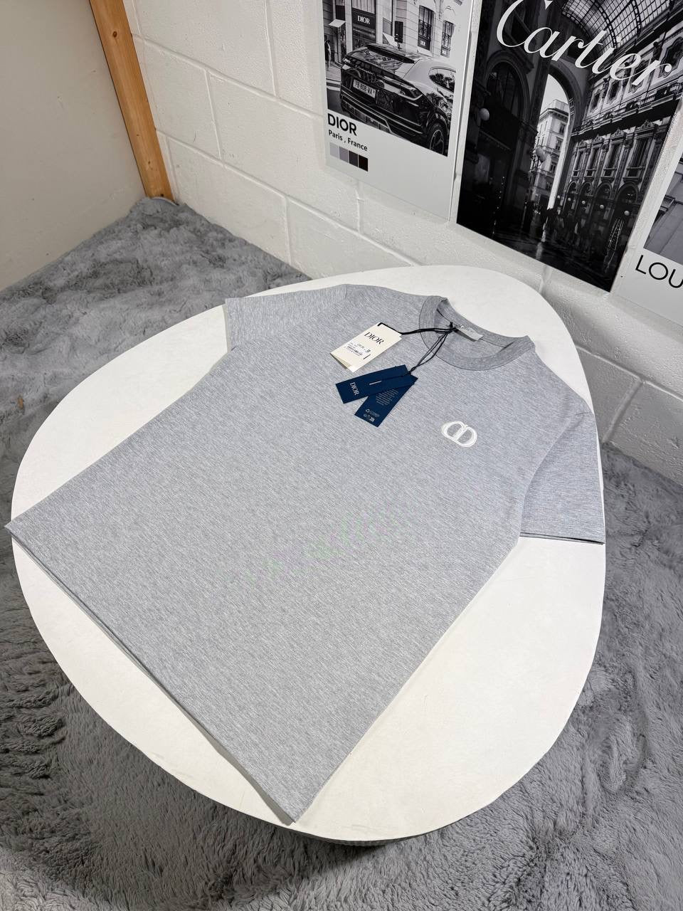 CD T SHIRT GREY