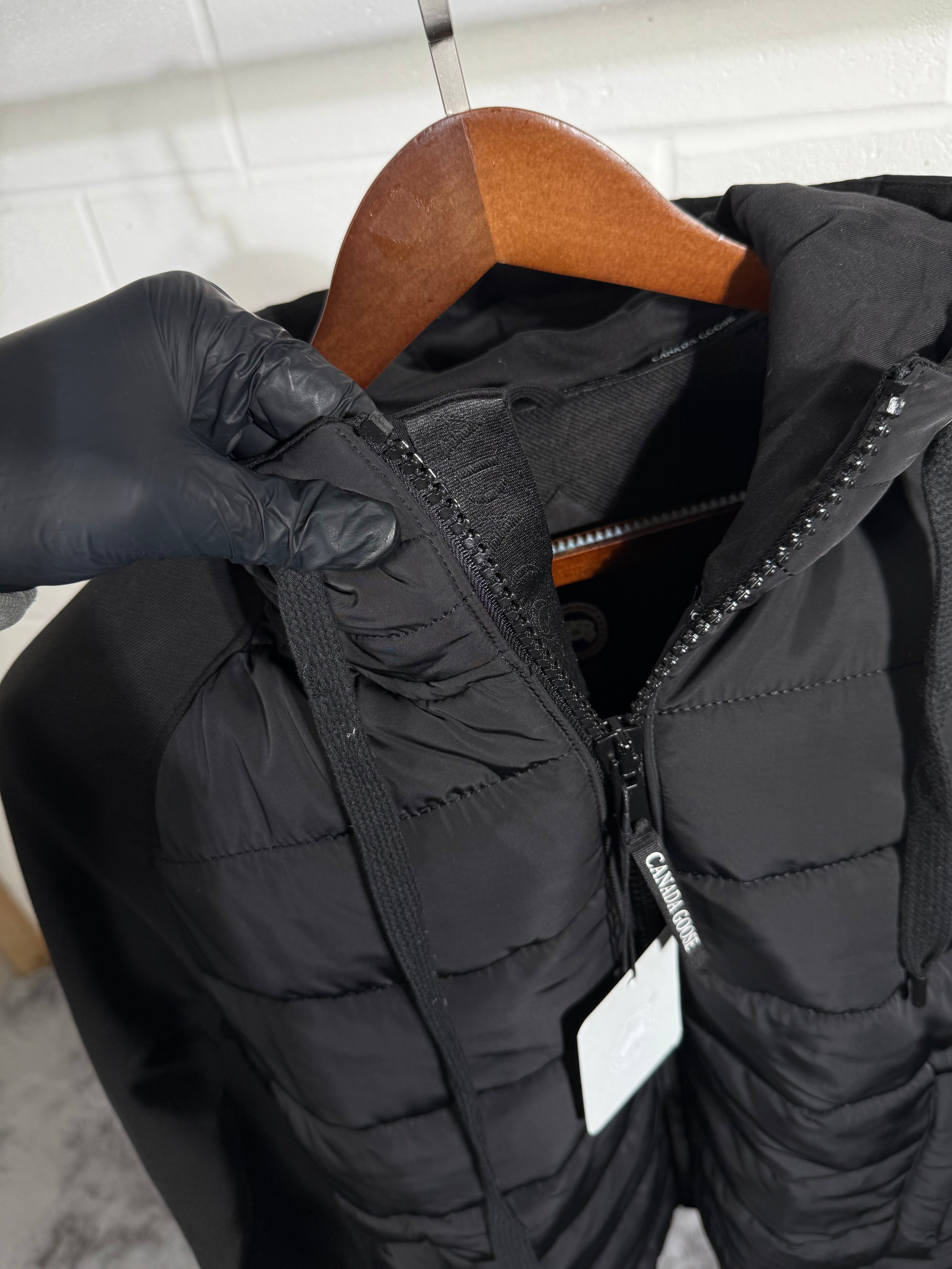 Canada goose padded jacket black