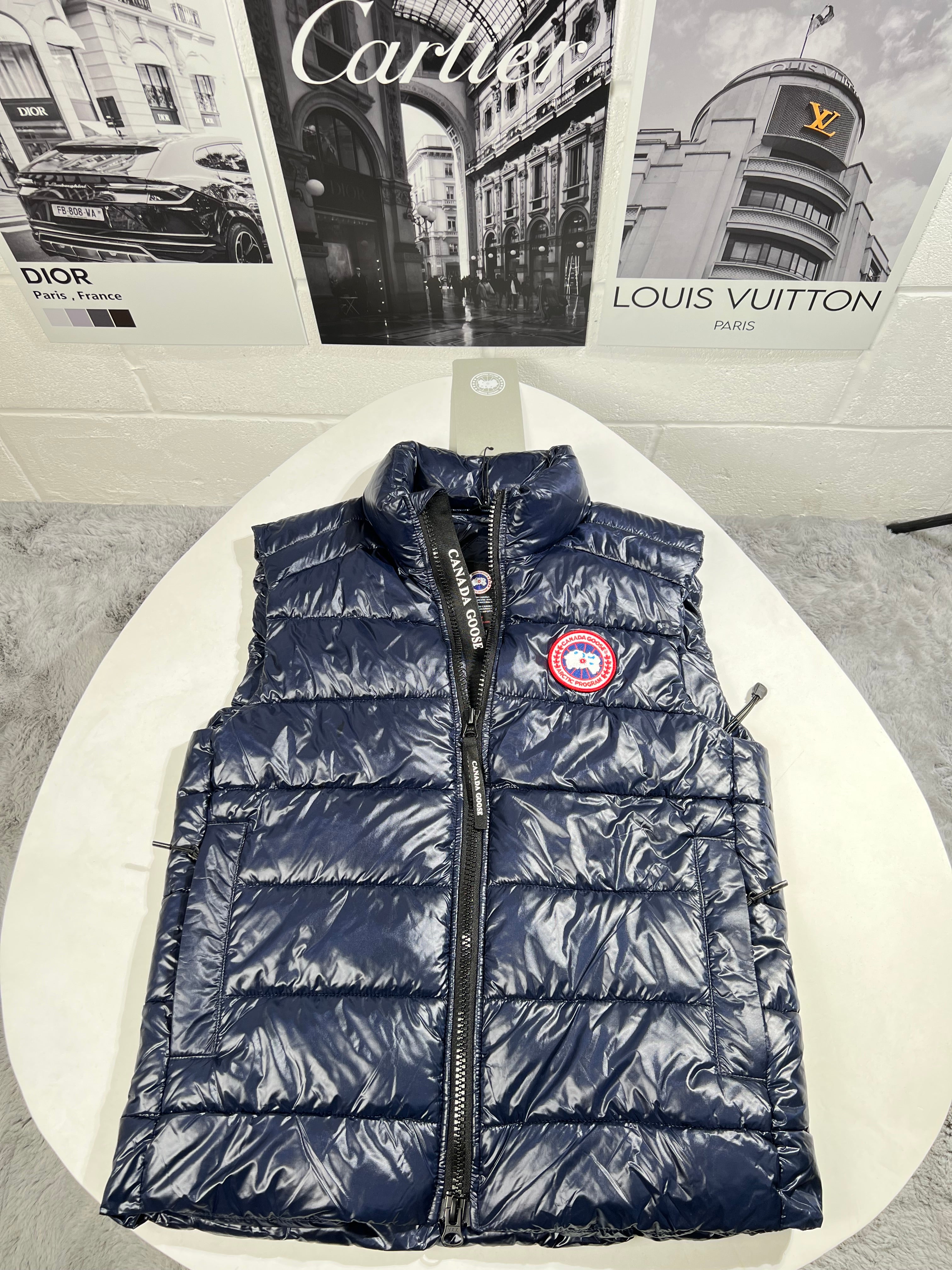 CG GILET NAVY
