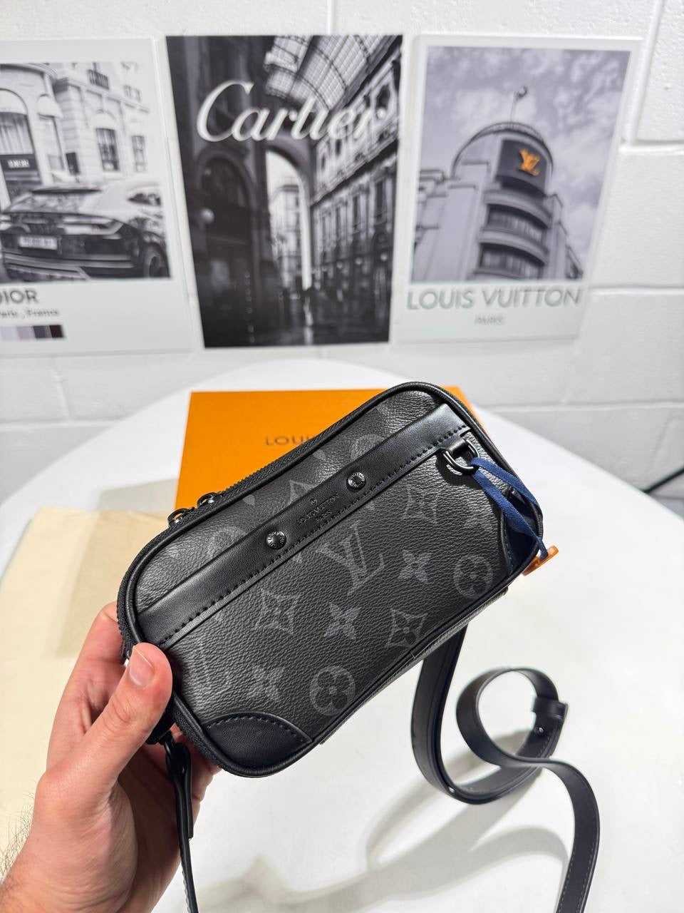 LVE ALPHA MONOGRAM BAG