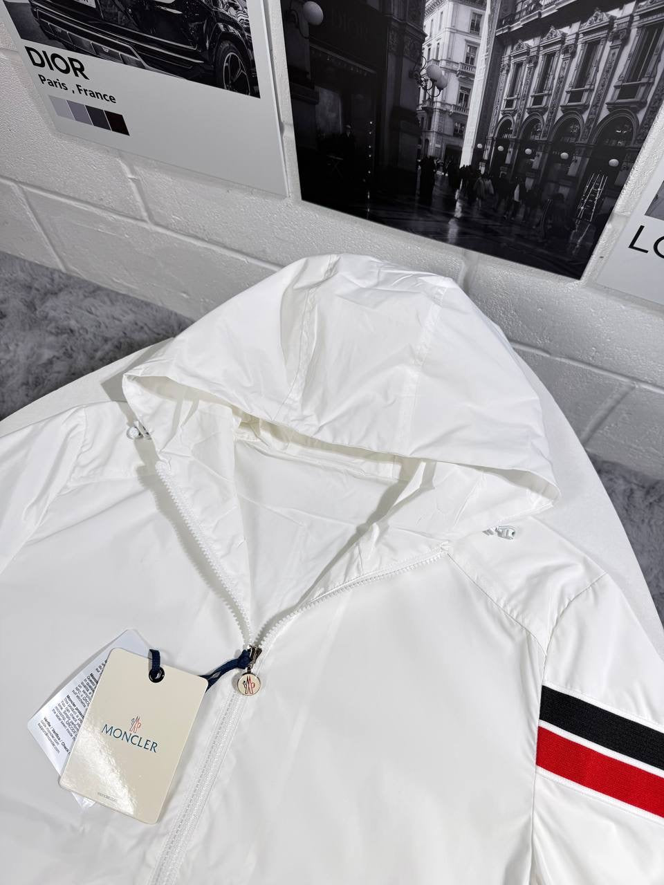 MNCLR CLAUT WINDBREAKER WHITE