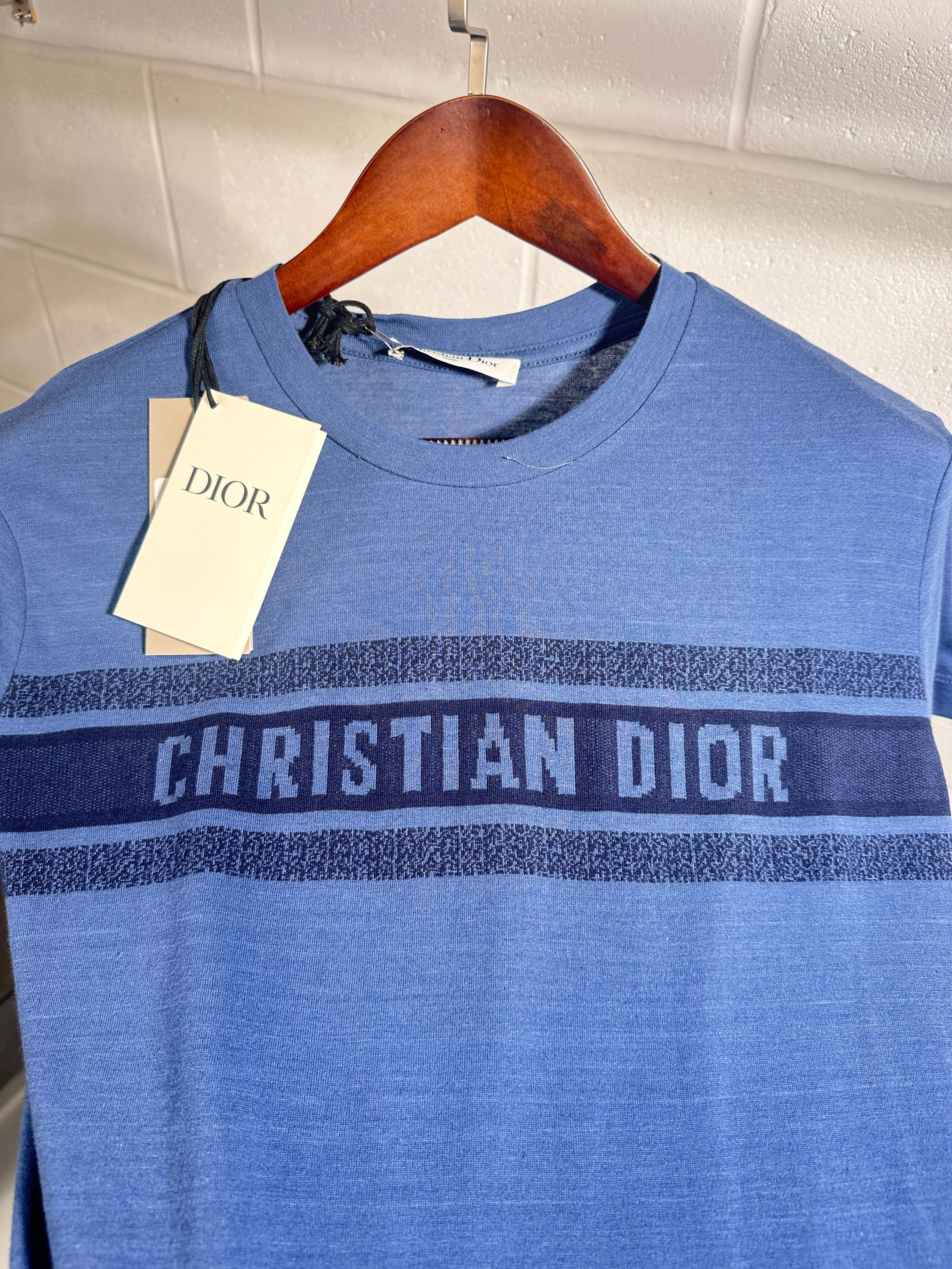 Christian Dior ladies tee navy