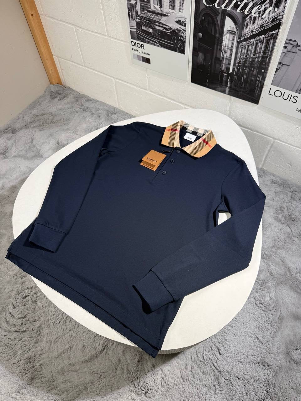 BURB LONG SLEEVE SWEATSHIRT