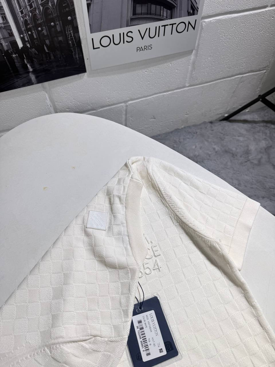 LVE DAMIER KNITTED TSHIRT