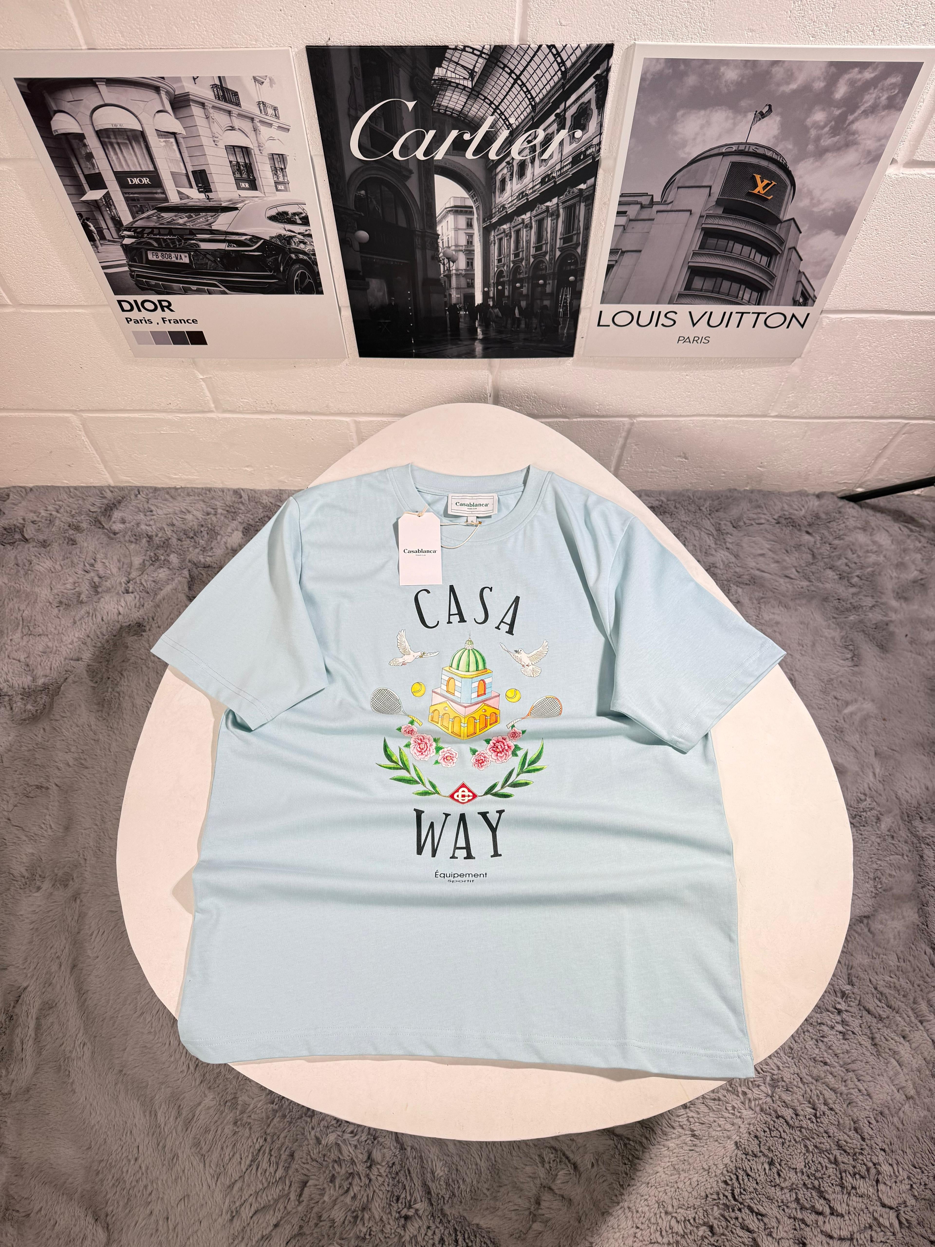 CASA PRINTED COTTON TSHIRT