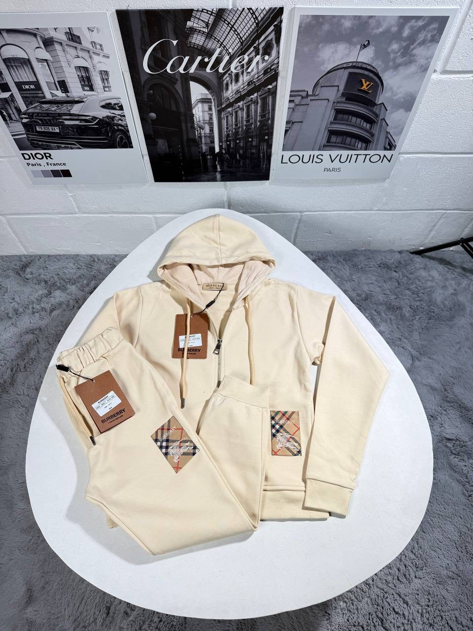 BURB KIDS TRACKSUIT BEIGE