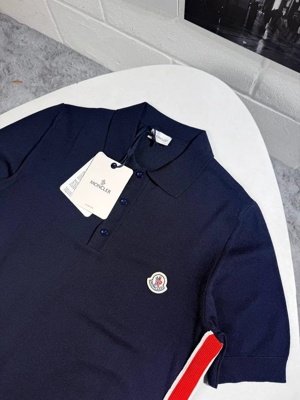 MNCLR KNITTED POLO by Stock supplier