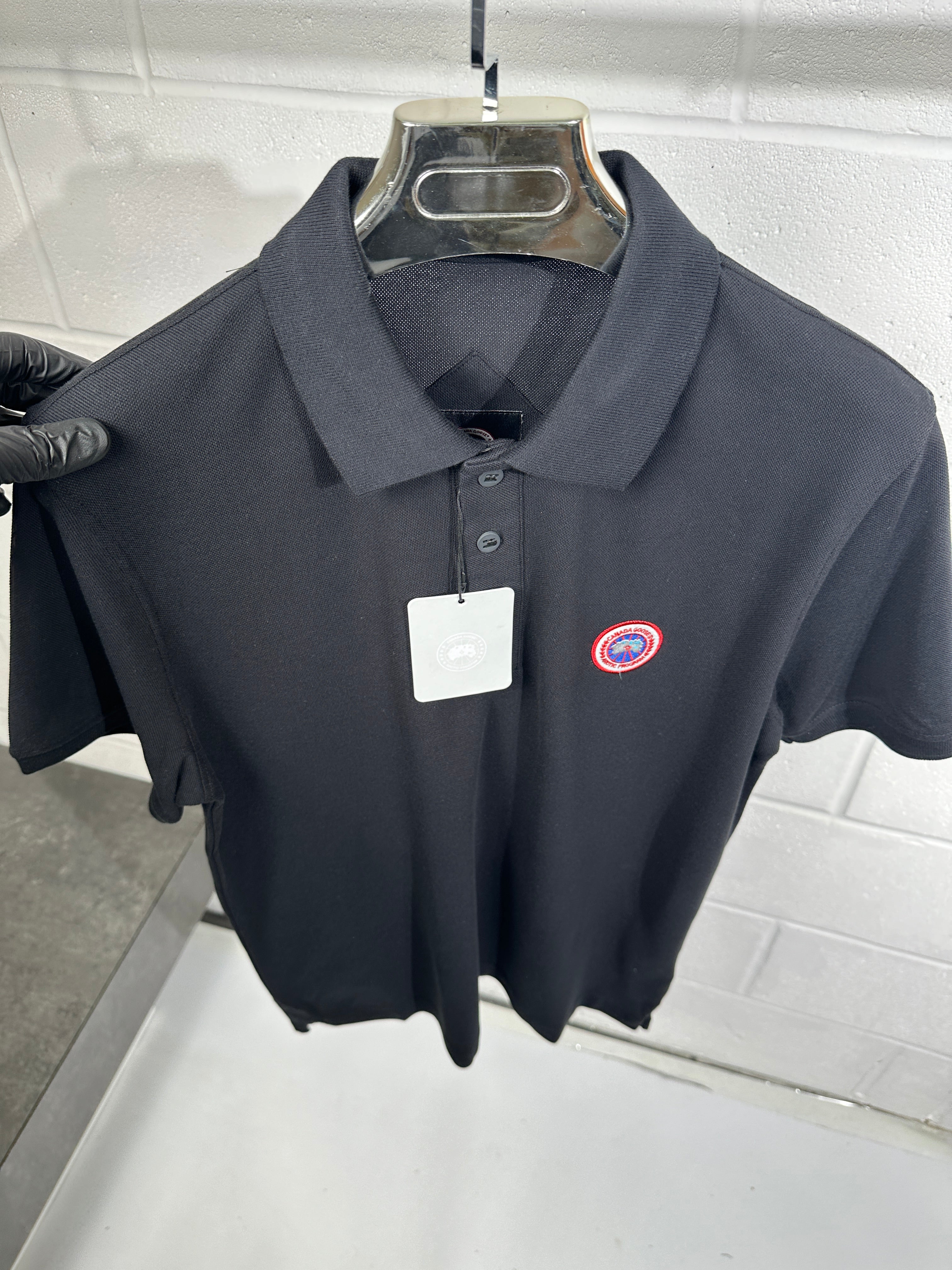 Canada goose - black polo